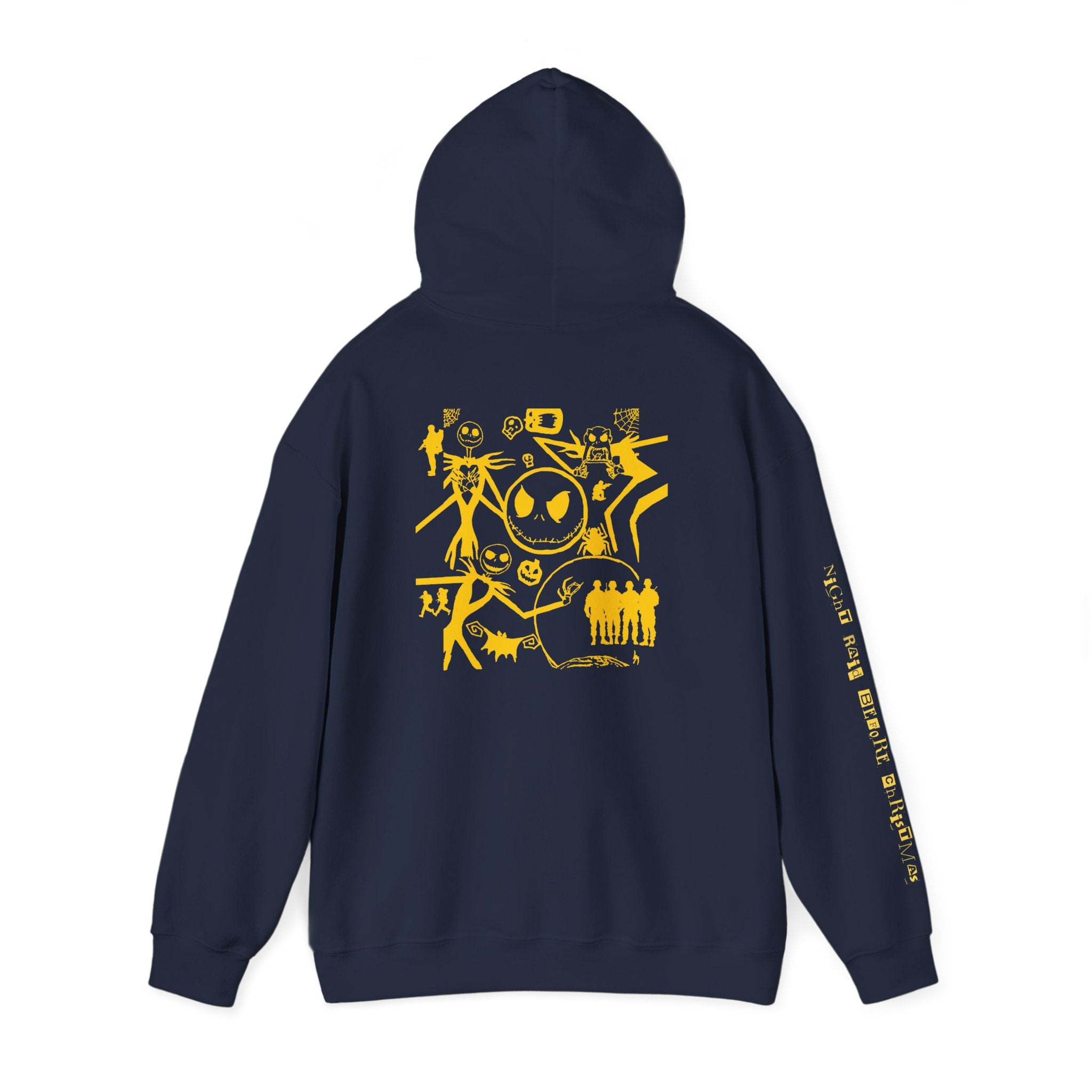 Night Raid Before Christmas Patriotic Hoodie Rebel Spirit Unisex Hoodie