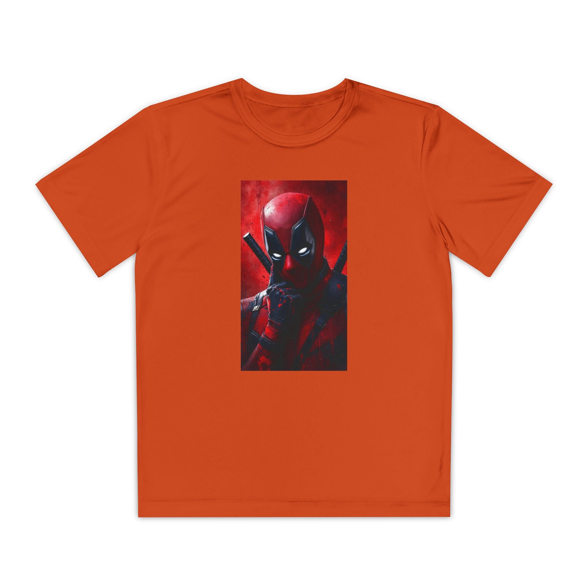 Deadpool Superhero Marvel Patriotic, Kids Graphic T-Shirt, Boys Hero Top, Girls Comic Book Clothing, Birthday