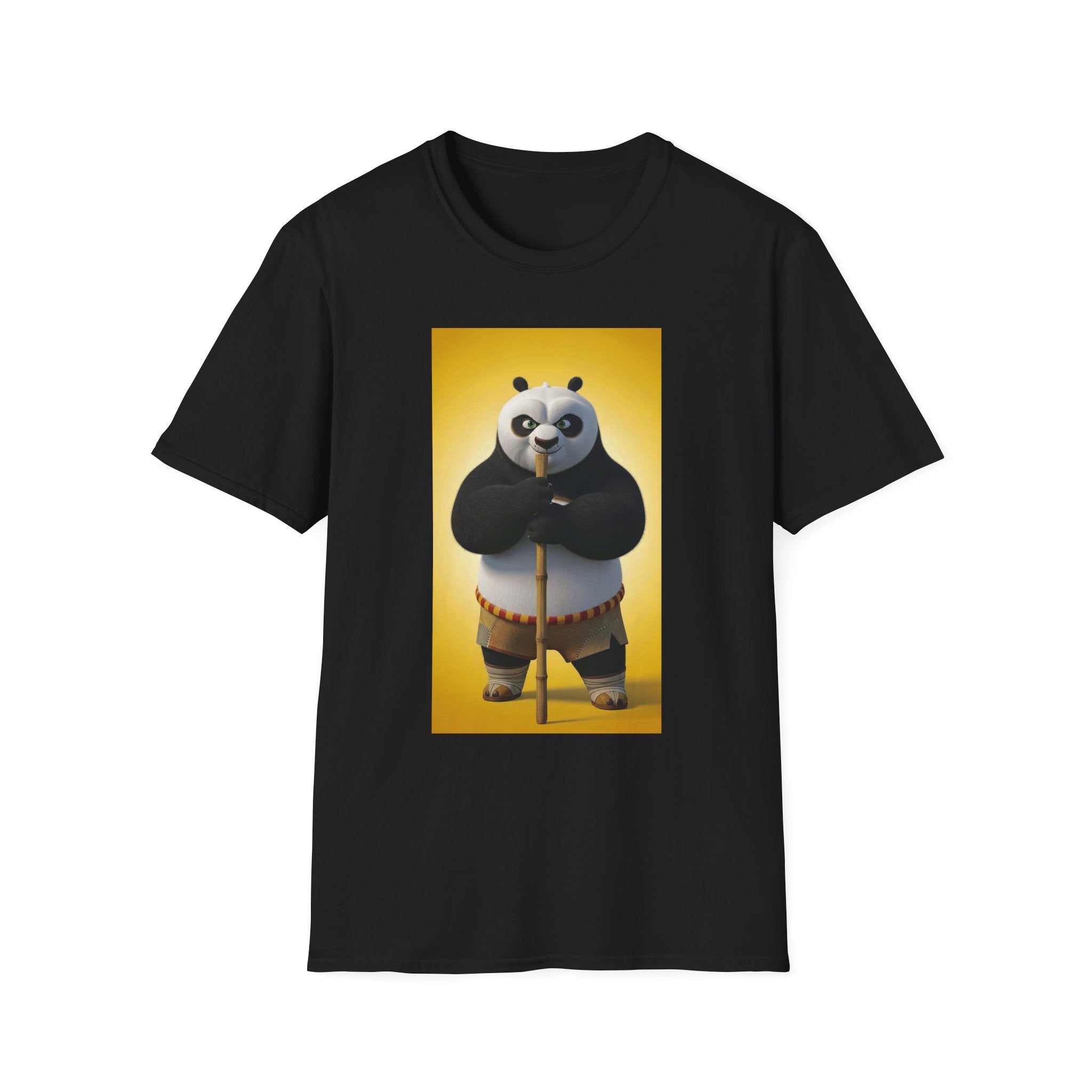 Kung Fu Panda Unisex Softstyle T-Shirt, DreamWorks Animation Youth Competitor Tee, Graphic Tee, Movie Fan Gift, Cult Classic Shirt, Comfy