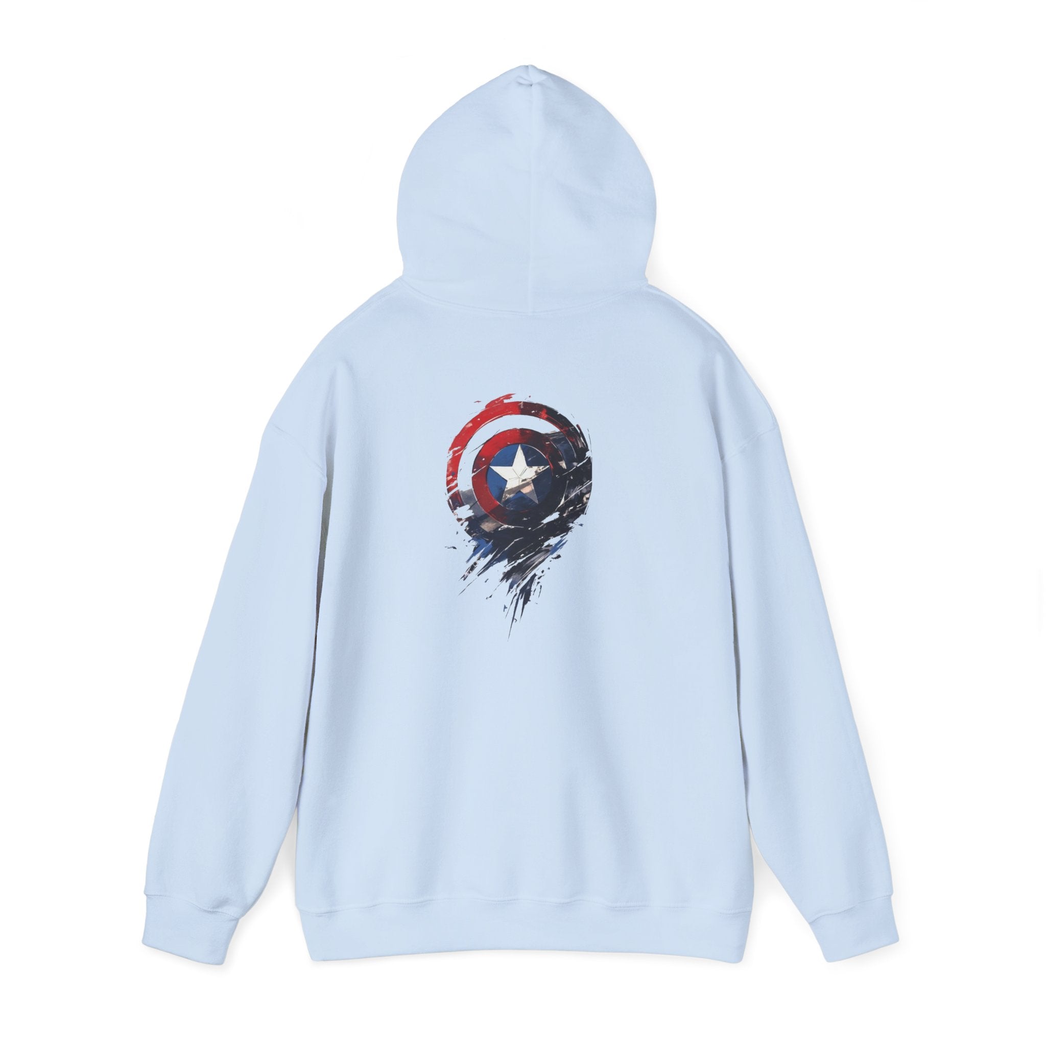 Hooded Sweatshirt - Captain America Design