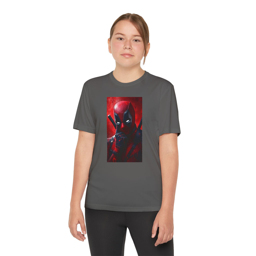 Deadpool Superhero Marvel Patriotic, Kids Graphic T-Shirt, Boys Hero Top, Girls Comic Book Clothing, Birthday