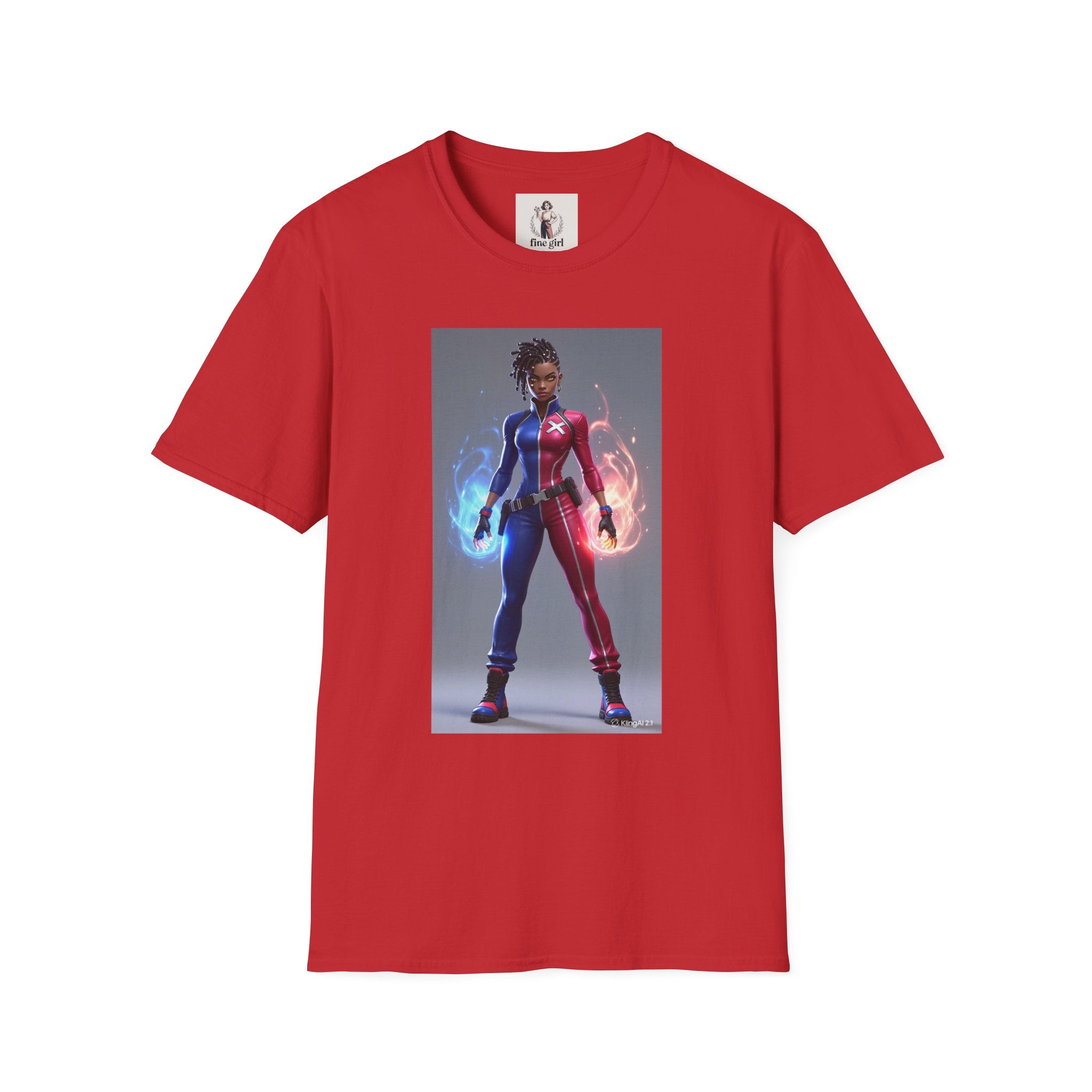 Mercedes Knight Superhero Marvel Unisex Softstyle T-Shirt, Comic Book Tee, Graphic Novel Shirt, Geeky Clothing, Cosplay Costume Top