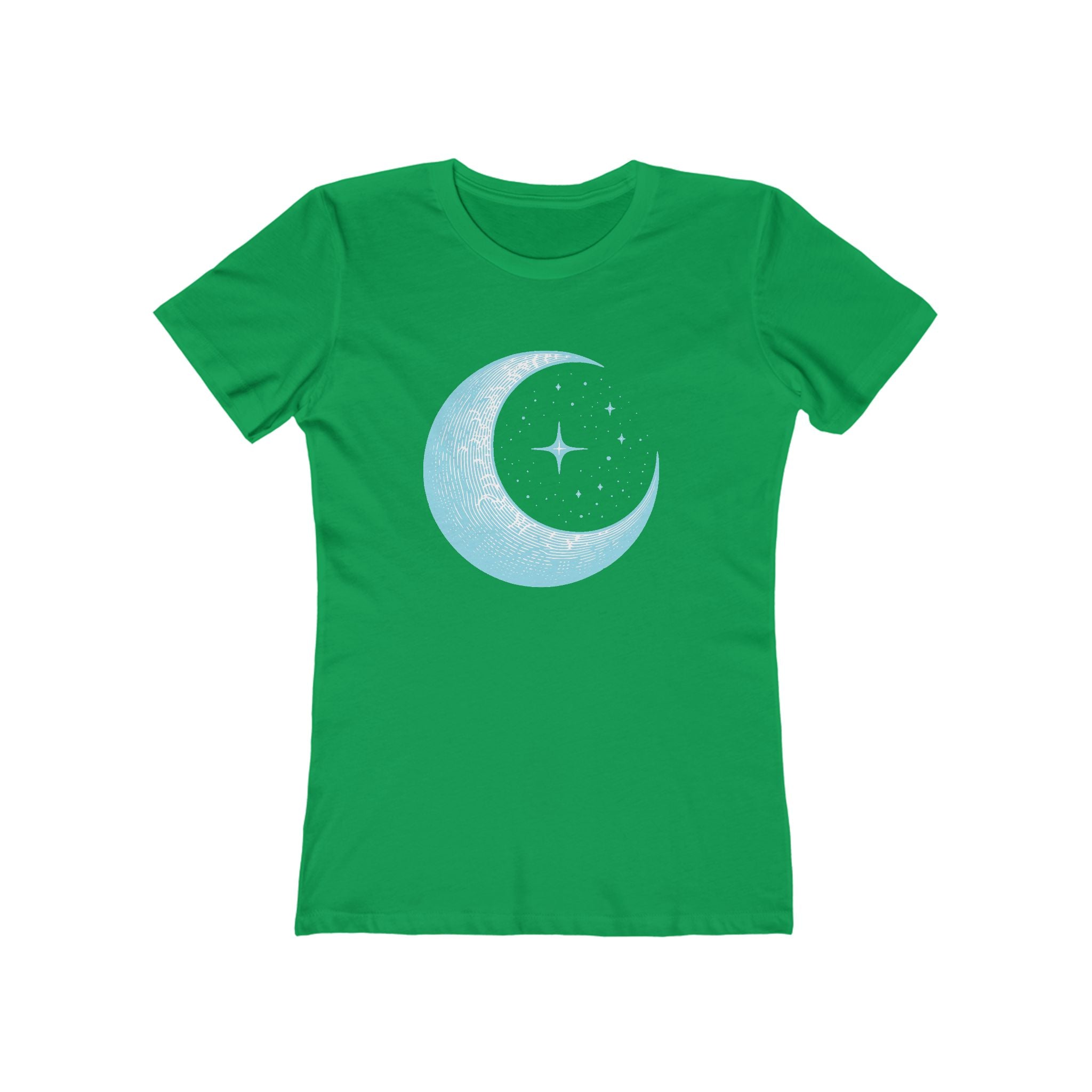 Moon Women's Tshirt, Lunar Graphic Tee, Celestial Shirt, Night Sky Top, Space Lover Gift