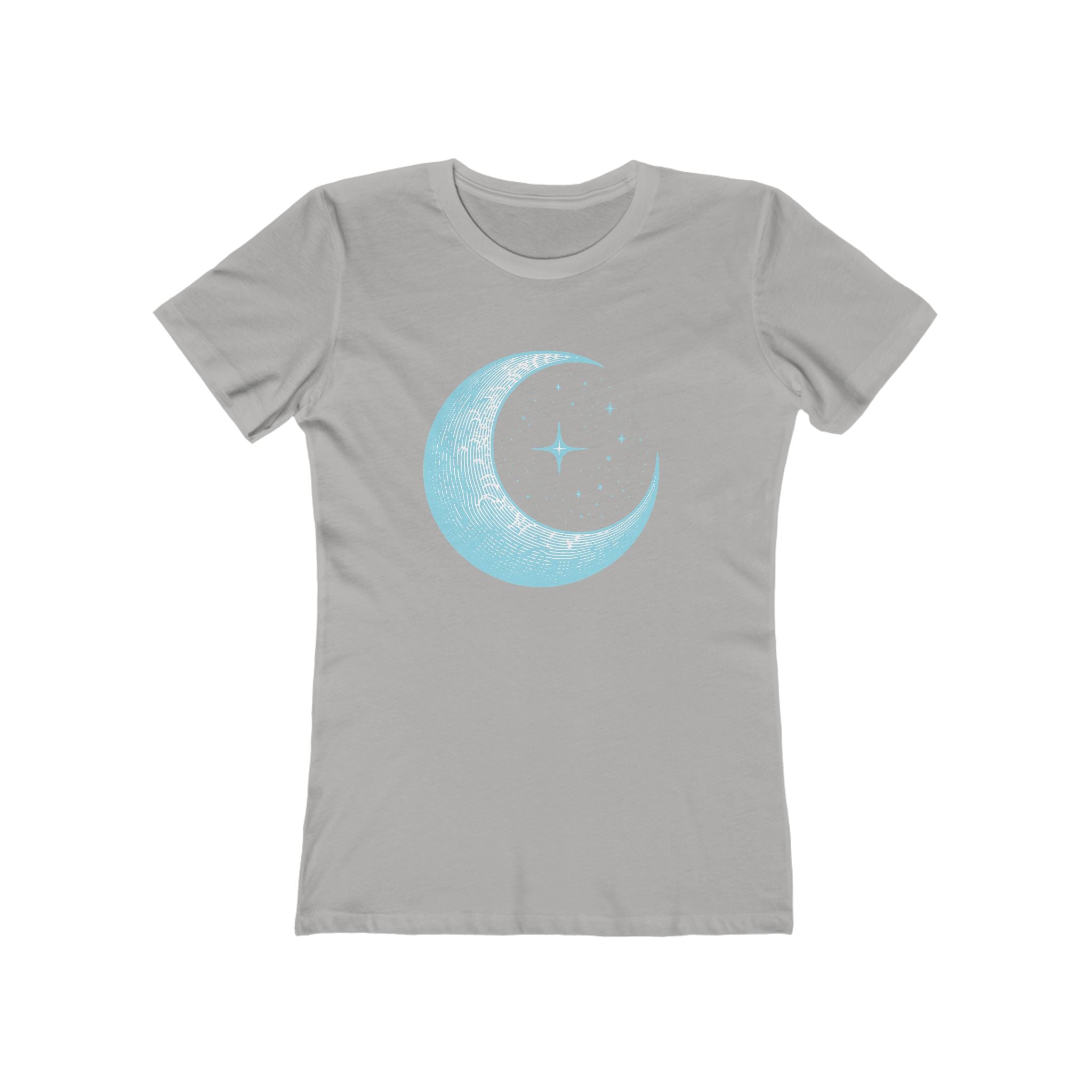 Moon Women's Tshirt, Lunar Graphic Tee, Celestial Shirt, Night Sky Top, Space Lover Gift