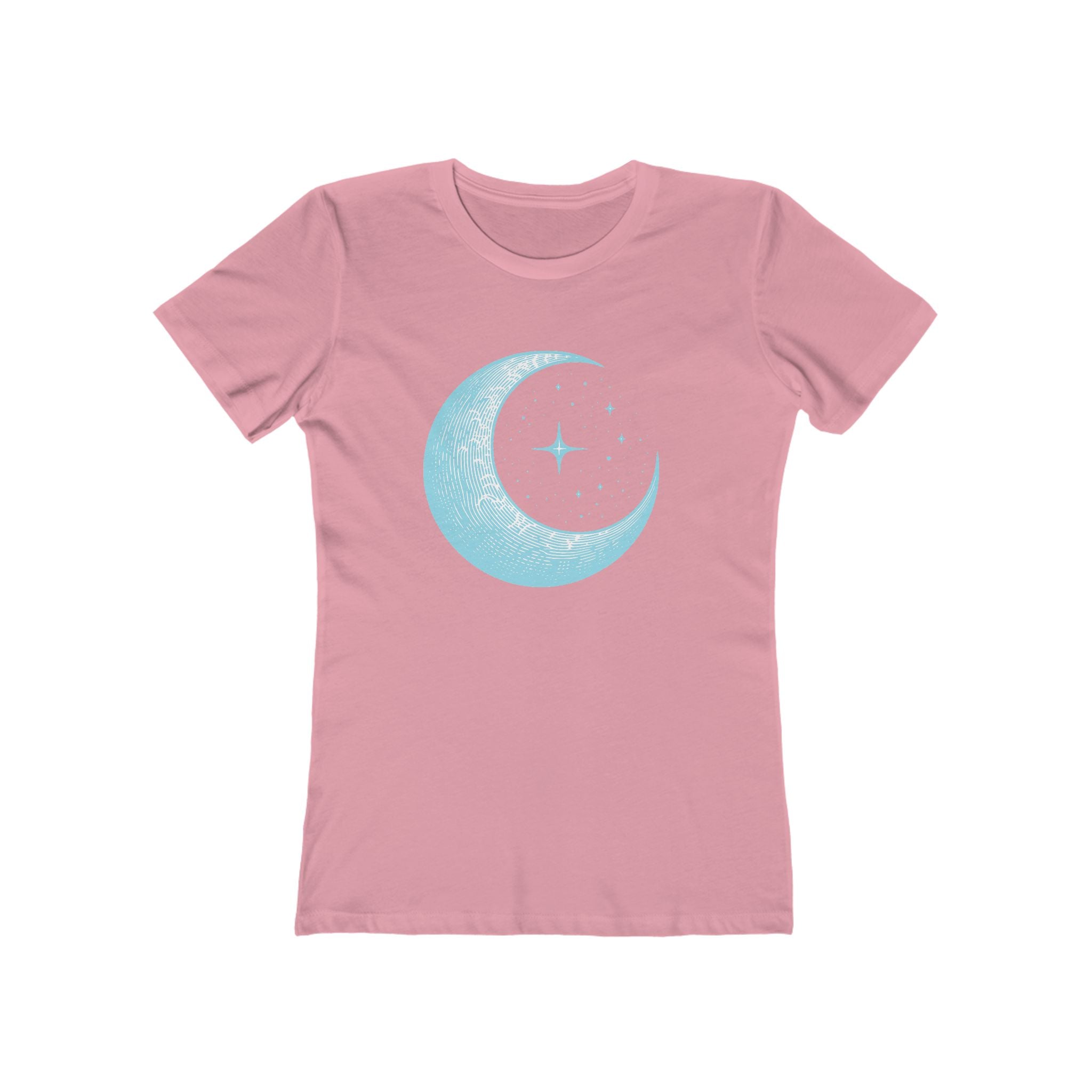 Moon Women's Tshirt, Lunar Graphic Tee, Celestial Shirt, Night Sky Top, Space Lover Gift