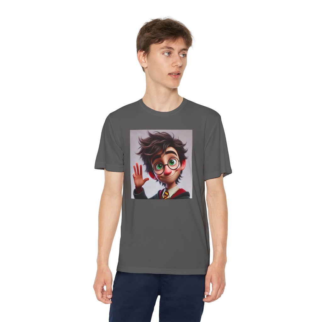 Youth Competitor Tee - Harry Potter, Wizard School Shirt, Magical Kids Top, Hogwarts Fan Gift, Sorcerer's Stone T-Shirt