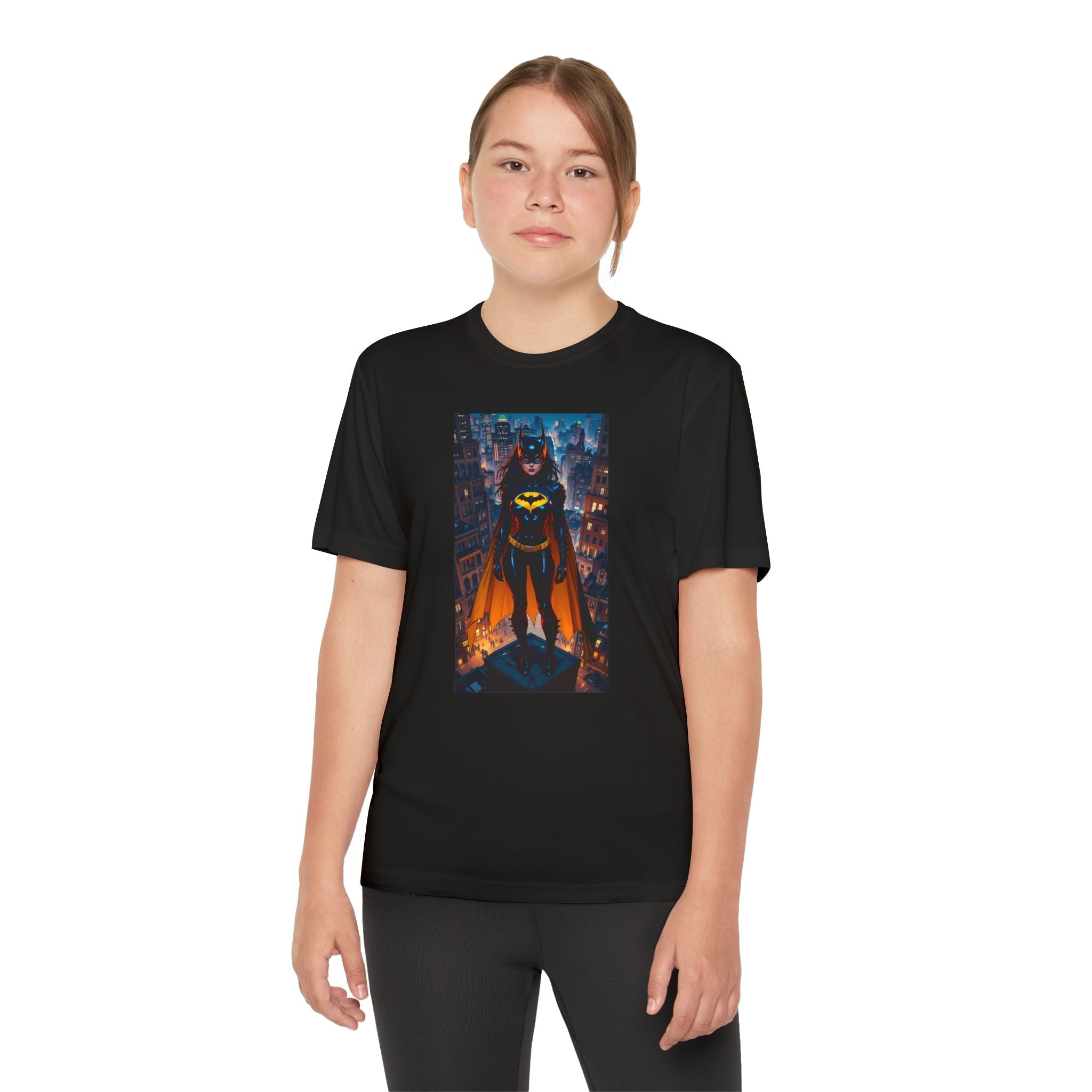 Copy of Superhero Youth T-Shirt Sports Graphic Tee, Cool Athletic Shirt for Kids