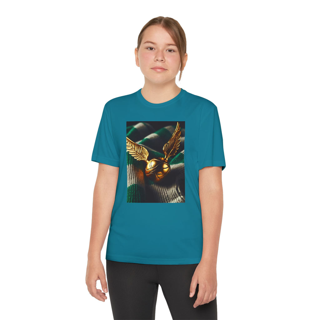 Youth Competitor Tee - Harry Potter, Wizard School Shirt, Magical Kids Top, Hogwarts Fan Gift, Sorcerer's Stone T-Shirt