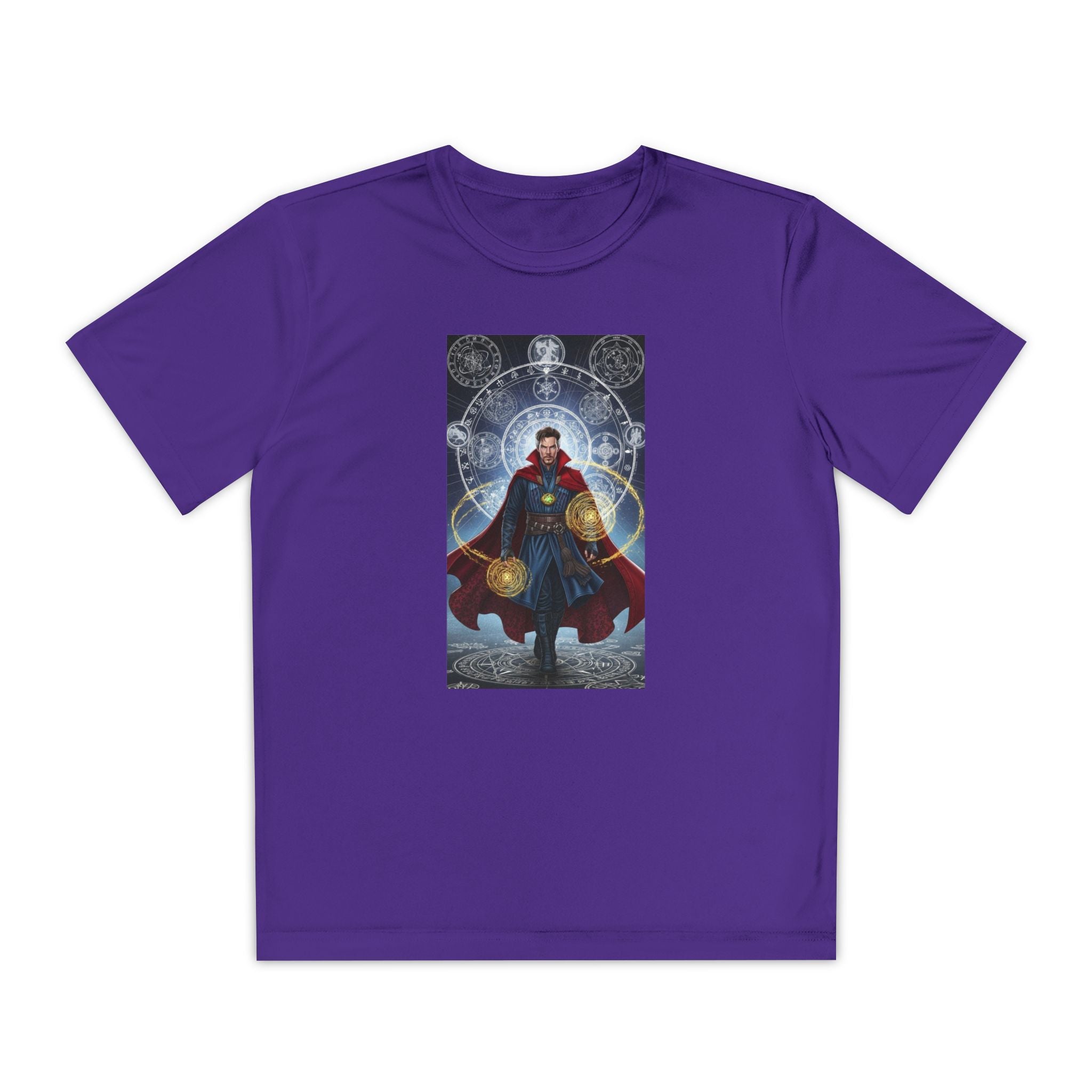 Superhero Youth T-Shirt Sports Graphic Tee, Cool Athletic Shirt for Kids, Perfect for Sports Events, Team Spirit