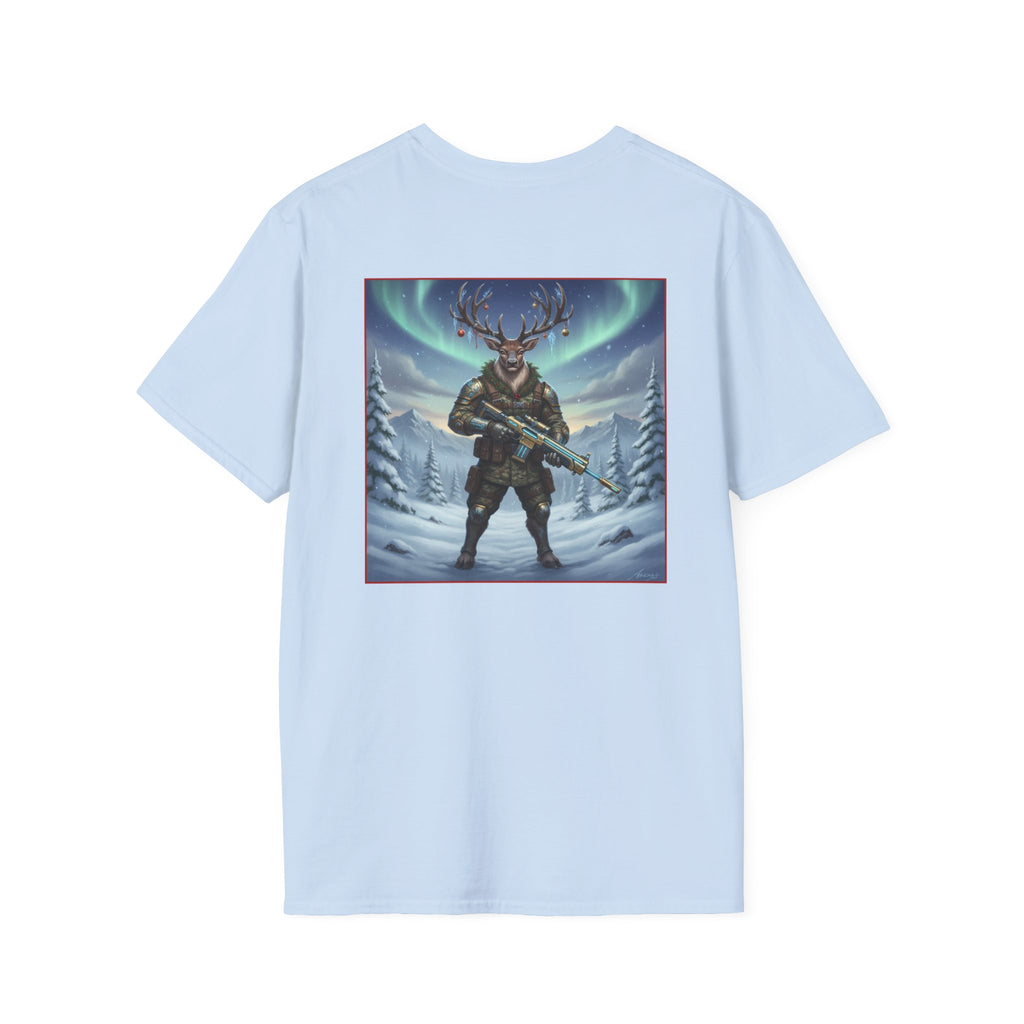 Yule Guard Patriotic Christmas Holiday ~ Unisex Softstyle T-Shirt