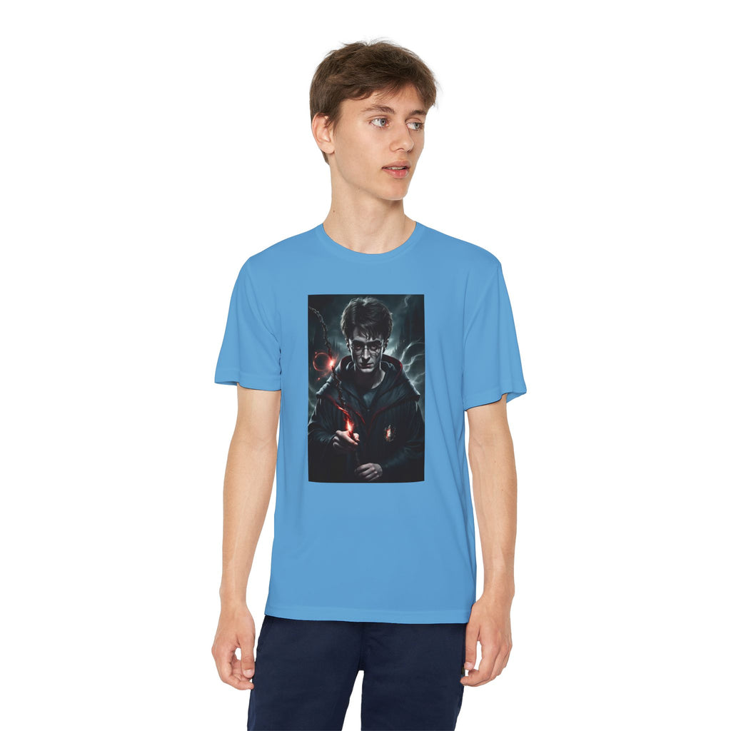 Youth Competitor Tee - Harry Potter, Wizard School Shirt, Magical Kids Top, Hogwarts Fan Gift, Sorcerer's Stone T-Shirt