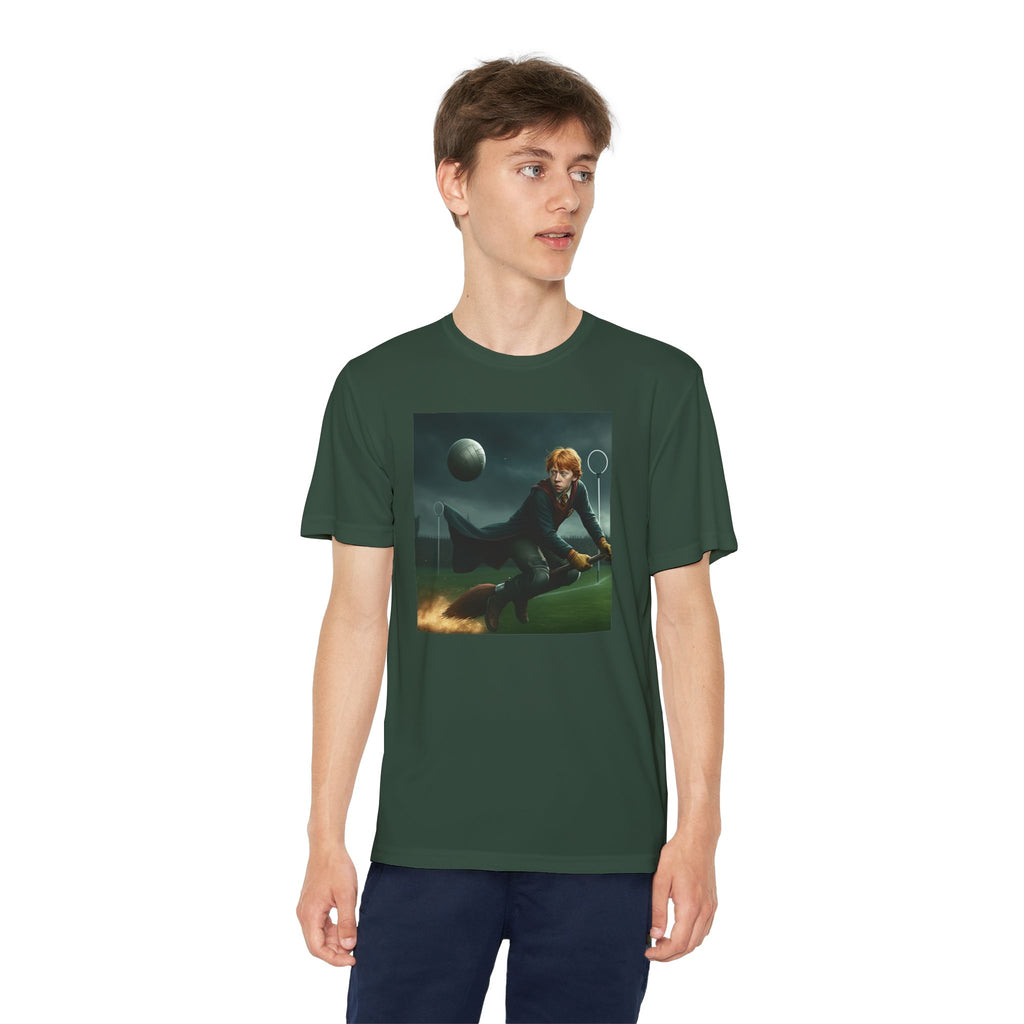Youth Competitor Tee - Harry Potter, Wizard School Shirt, Magical Kids Top, Hogwarts Fan Gift, Sorcerer's Stone T-Shirt