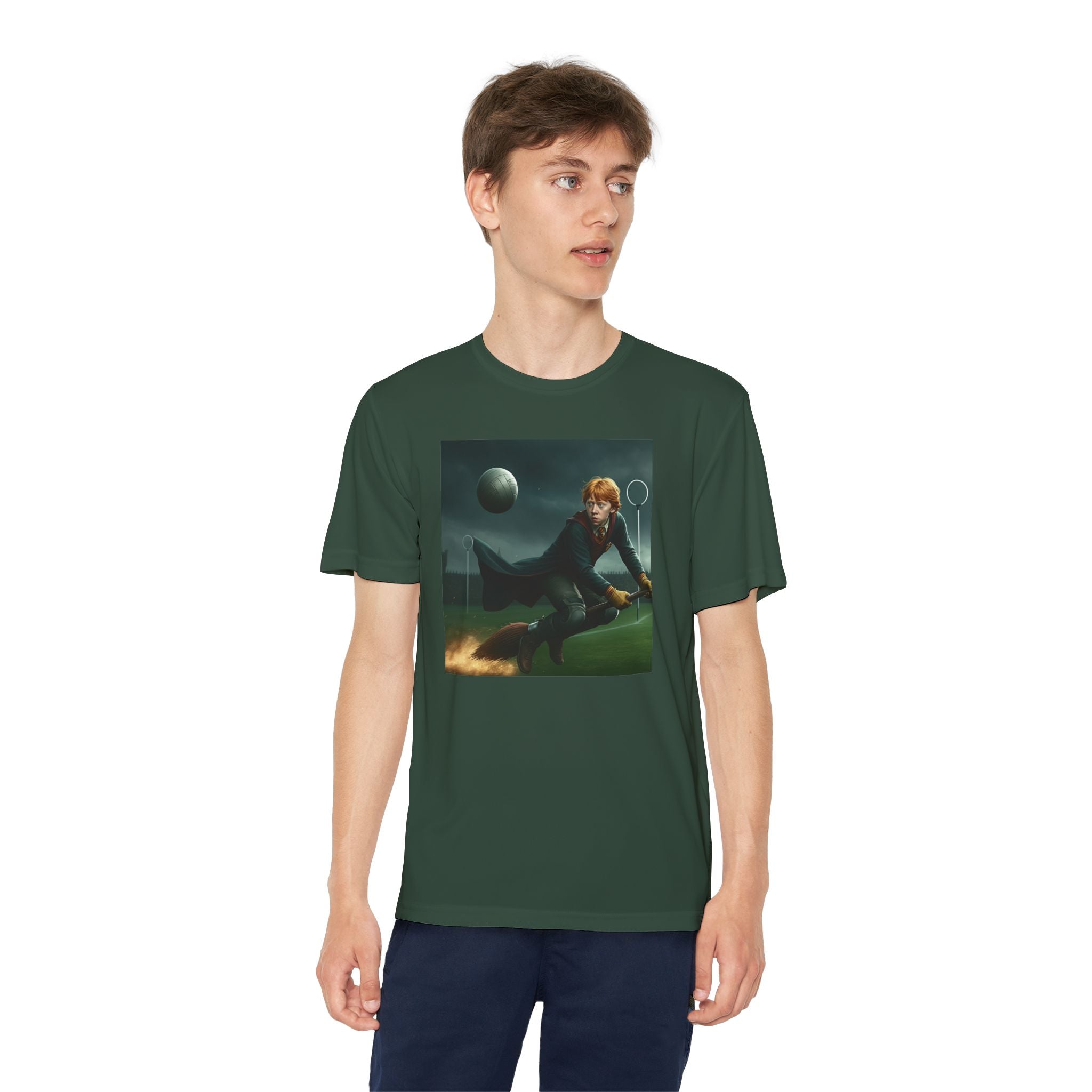 Youth Competitor Tee - Harry Potter, Wizard School Shirt, Magical Kids Top, Hogwarts Fan Gift, Sorcerer's Stone T-Shirt
