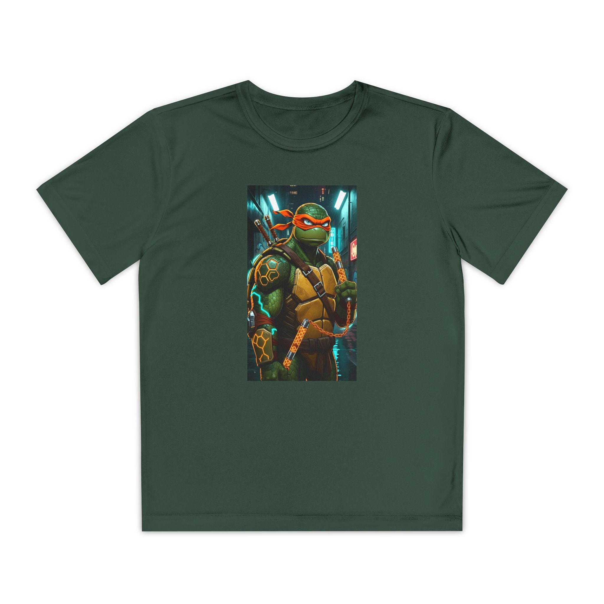 Teenage Mutant Ninja Turtles, Graphic Print Shirt, Kids T-shirt, Cartoon Character Top, Retro Tee, Birthday Gift Shirt