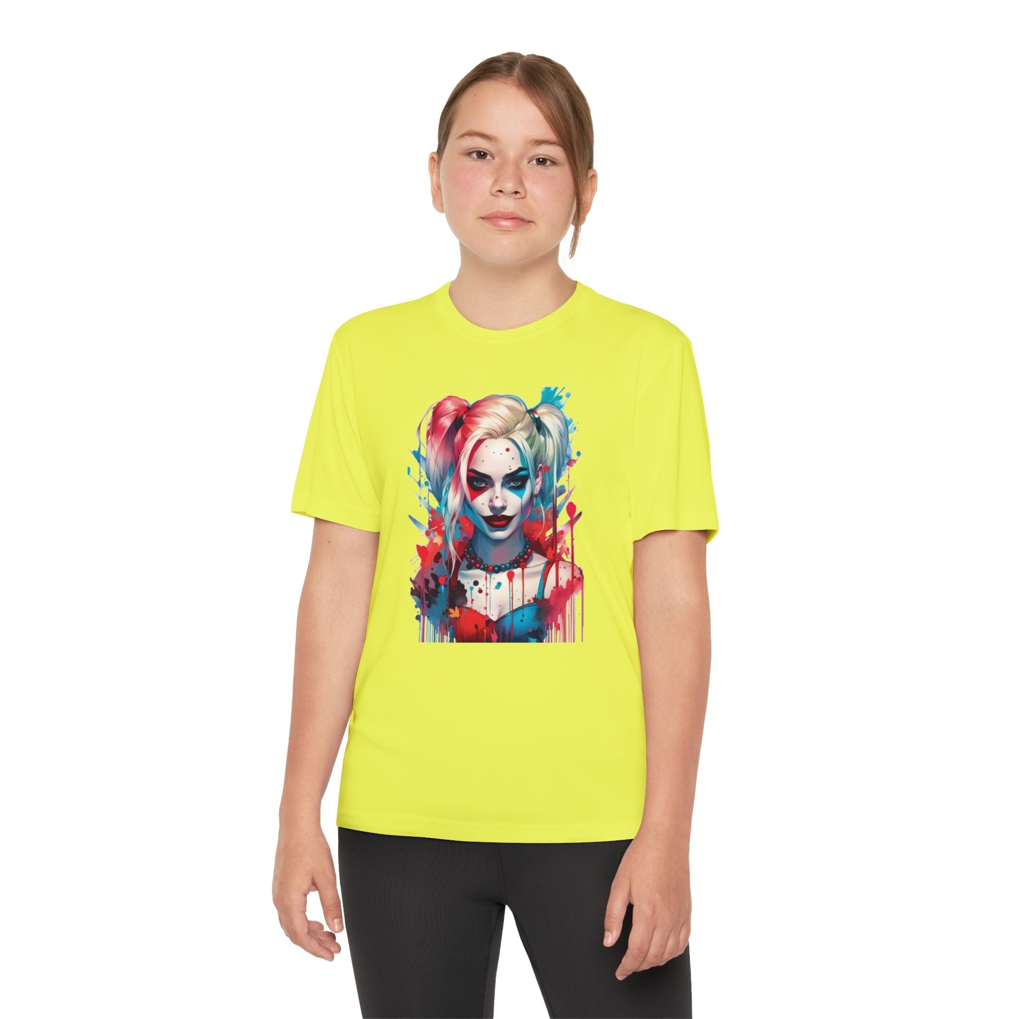 Superhero Youth T-Shirt Sports Graphic Tee, Cool Athletic Shirt for Kids