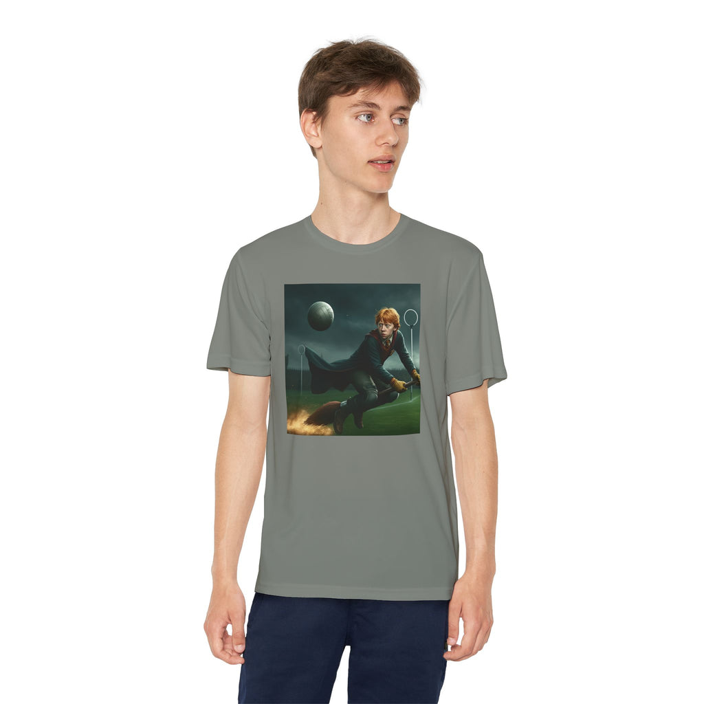 Youth Competitor Tee - Harry Potter, Wizard School Shirt, Magical Kids Top, Hogwarts Fan Gift, Sorcerer's Stone T-Shirt