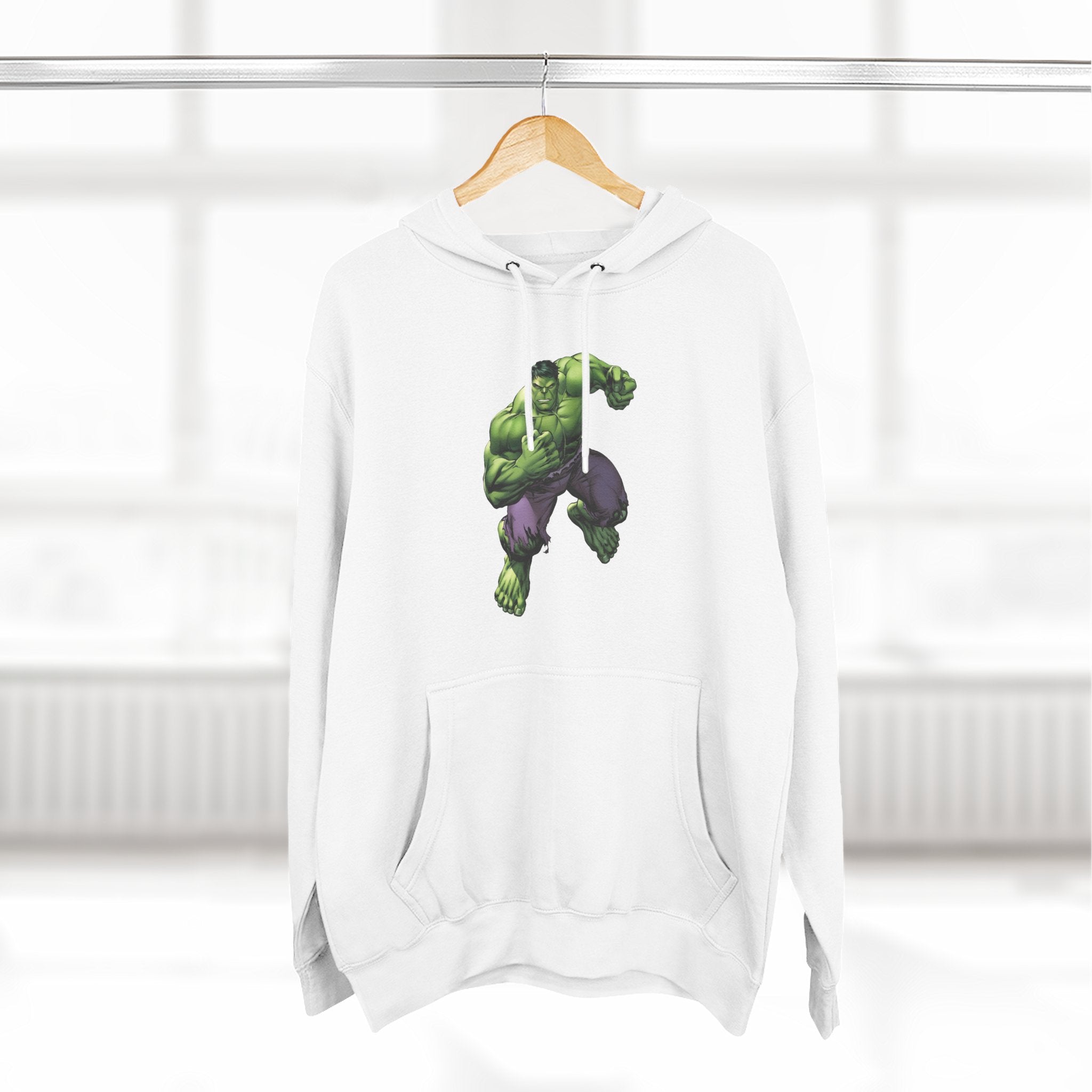 The Incredible Hulk Three-Panel Fleece Hoodie
