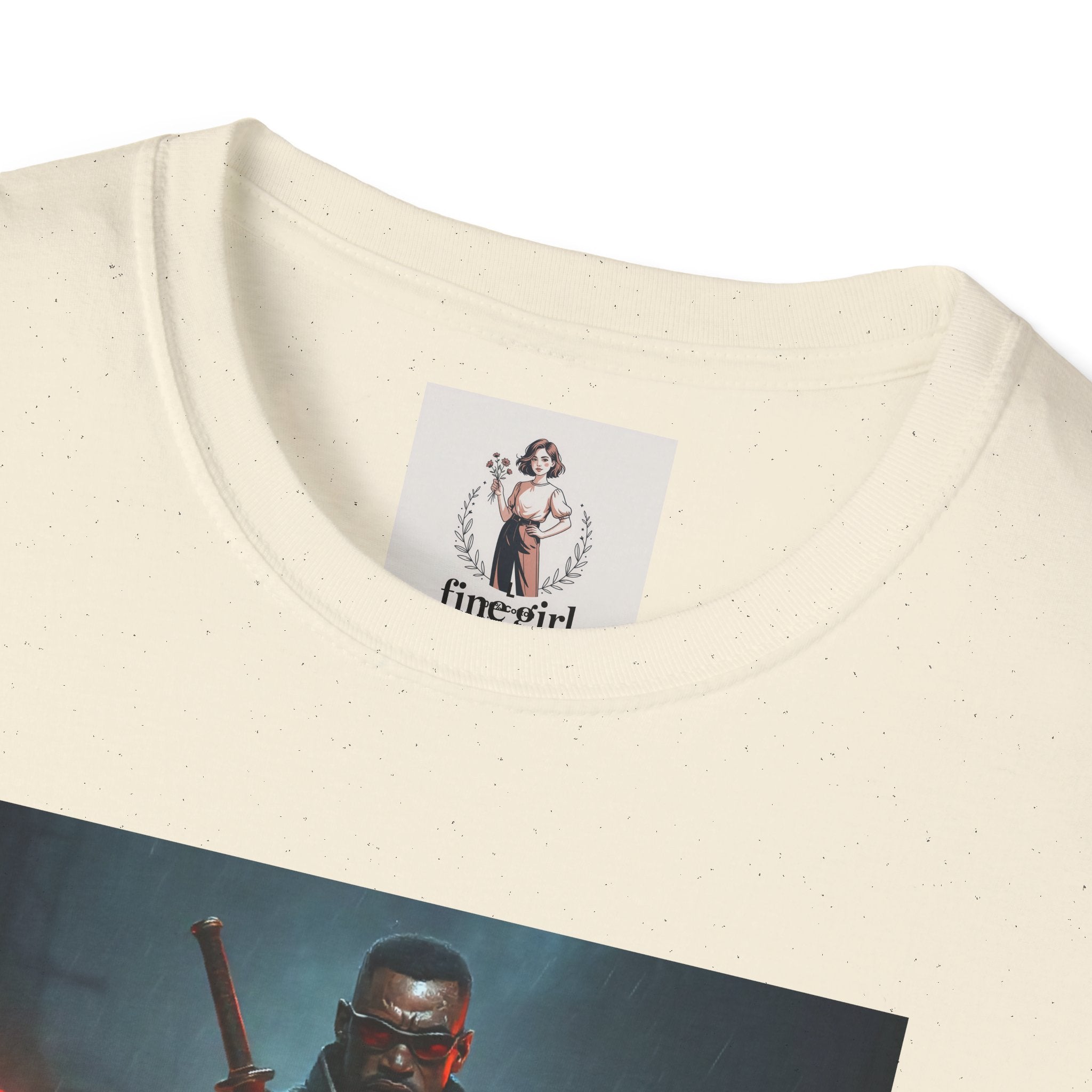 Blade Superhero Marvel Unisex Softstyle T-Shirt, Comic Book Tee, Geeky Clothing, Cosplay Costume Top