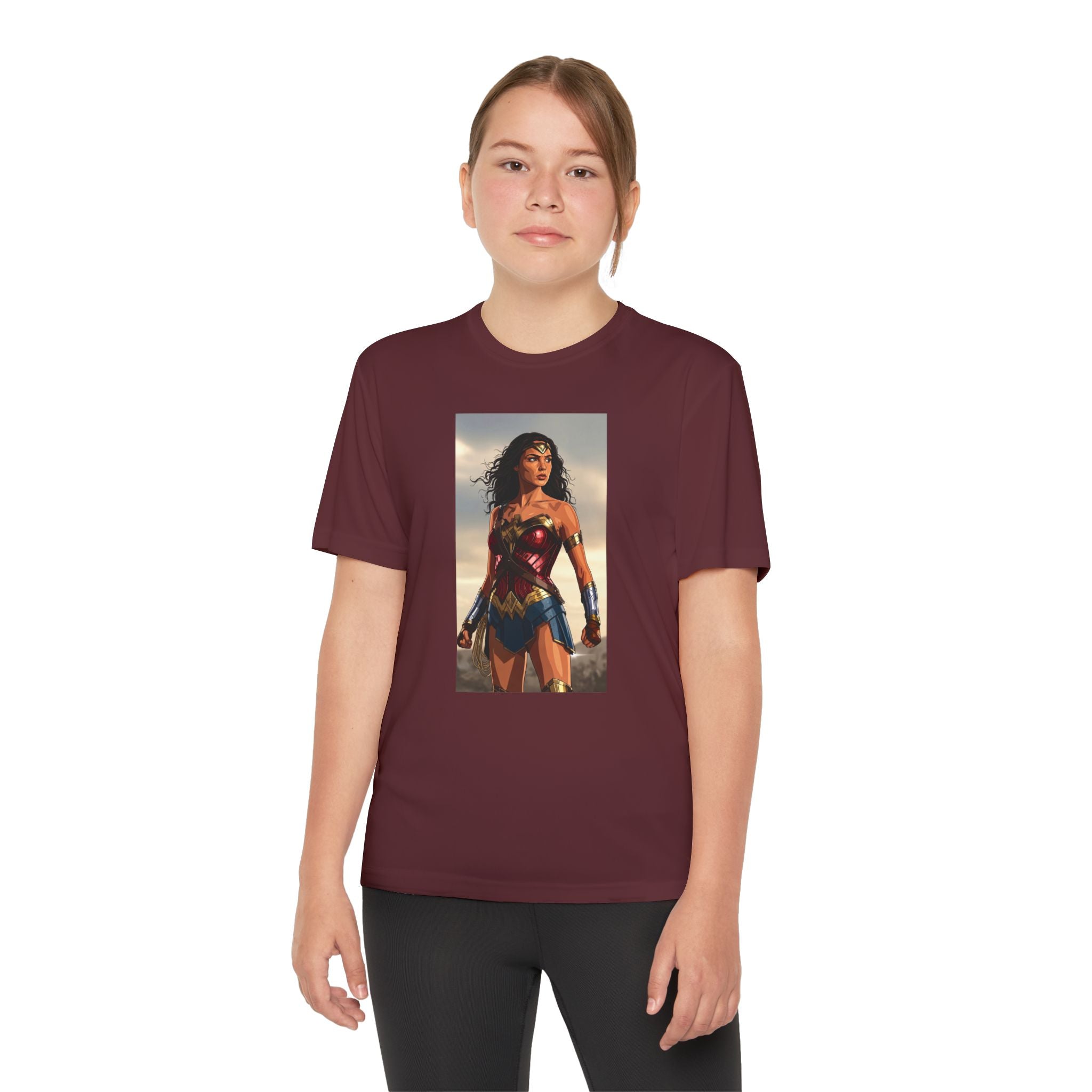 Wonder Woman Superhero Marvel t-shirt, Kids Graphic Tee, Boys Superhero Shirt, Children's Movie Character Top