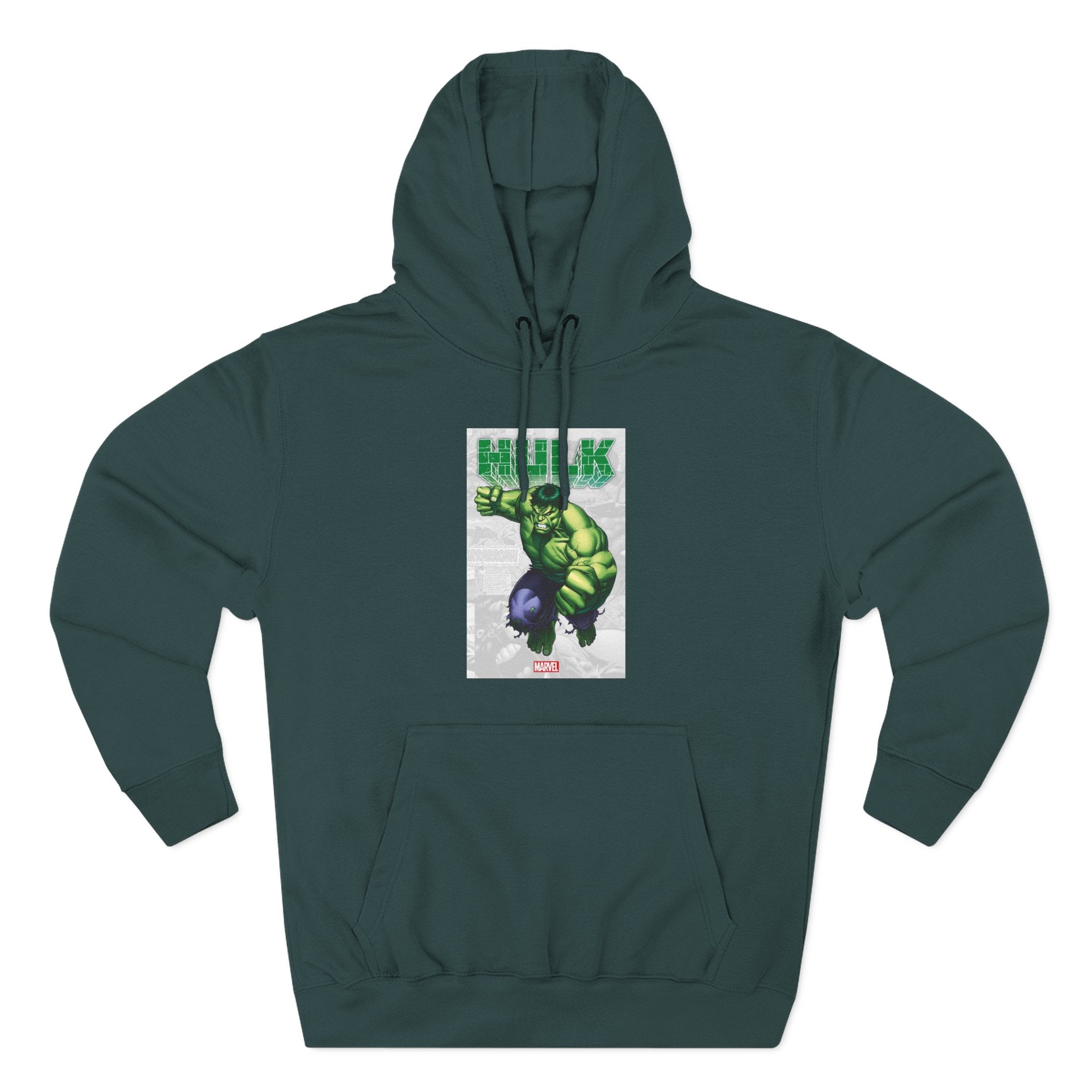 The Incredible Hulk Three-Panel Fleece Hoodie