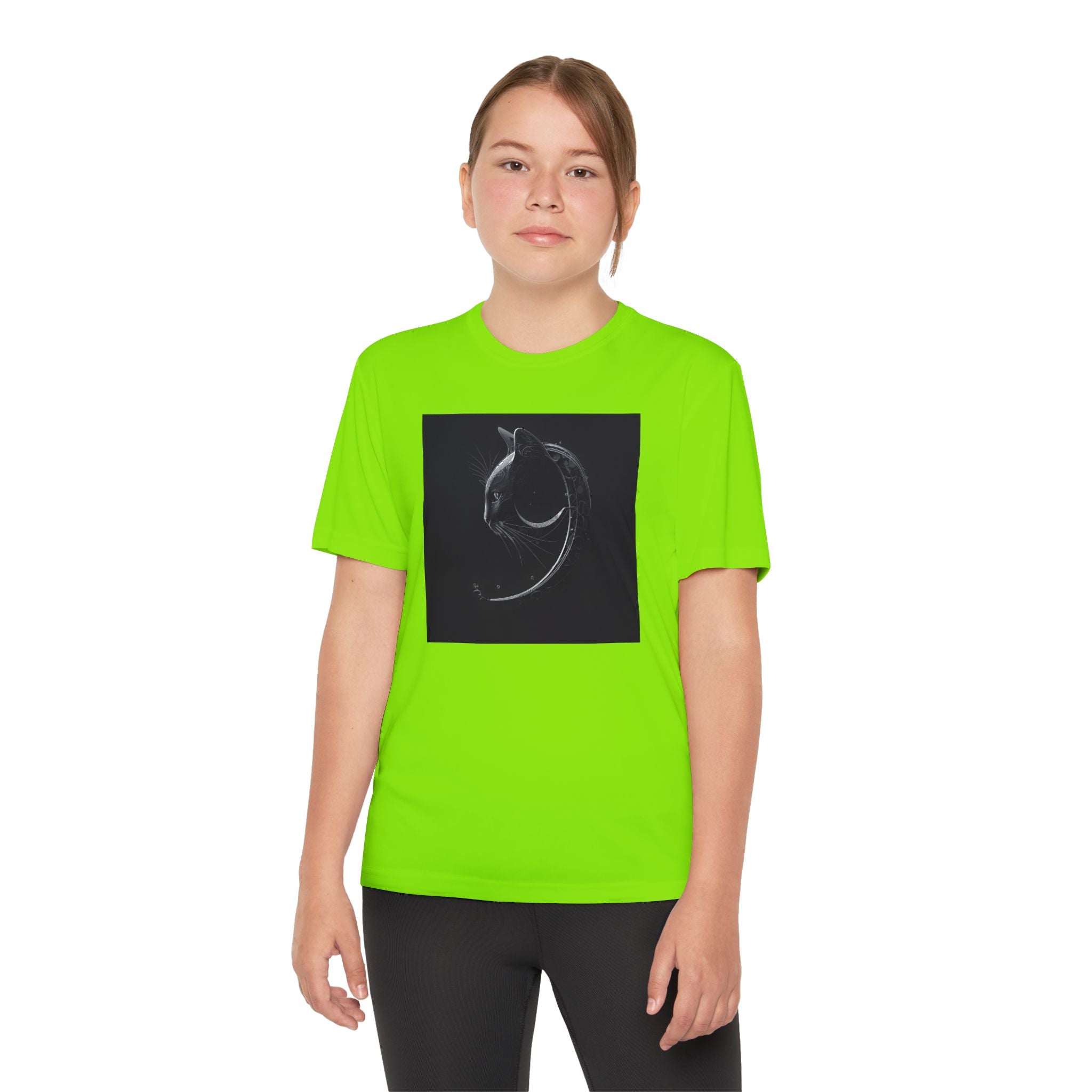 Youth Tee Shirt, Kids Animal Graphic Top, Cute Black and White Tee, Children's Zoo Theme Shirt, Bamboo Bear