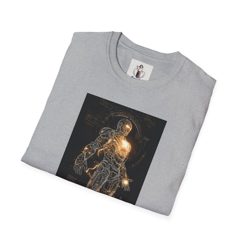Ironman Superhero Marvel Unisex Softstyle T-Shirt, Comic Book Tee, Geeky Clothing, Cosplay Costume Top