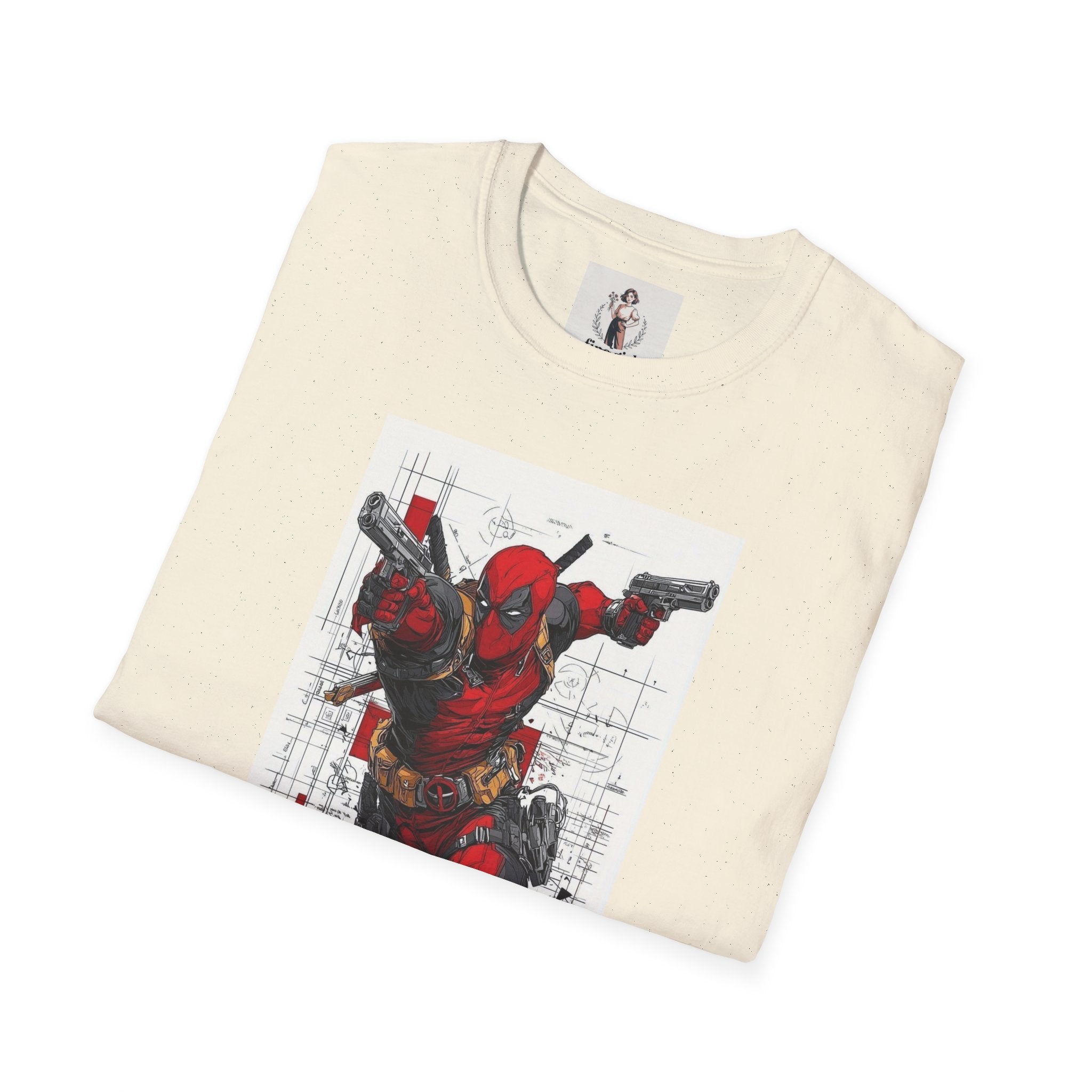 Deadpool Hero Unisex Softstyle T-Shirt
