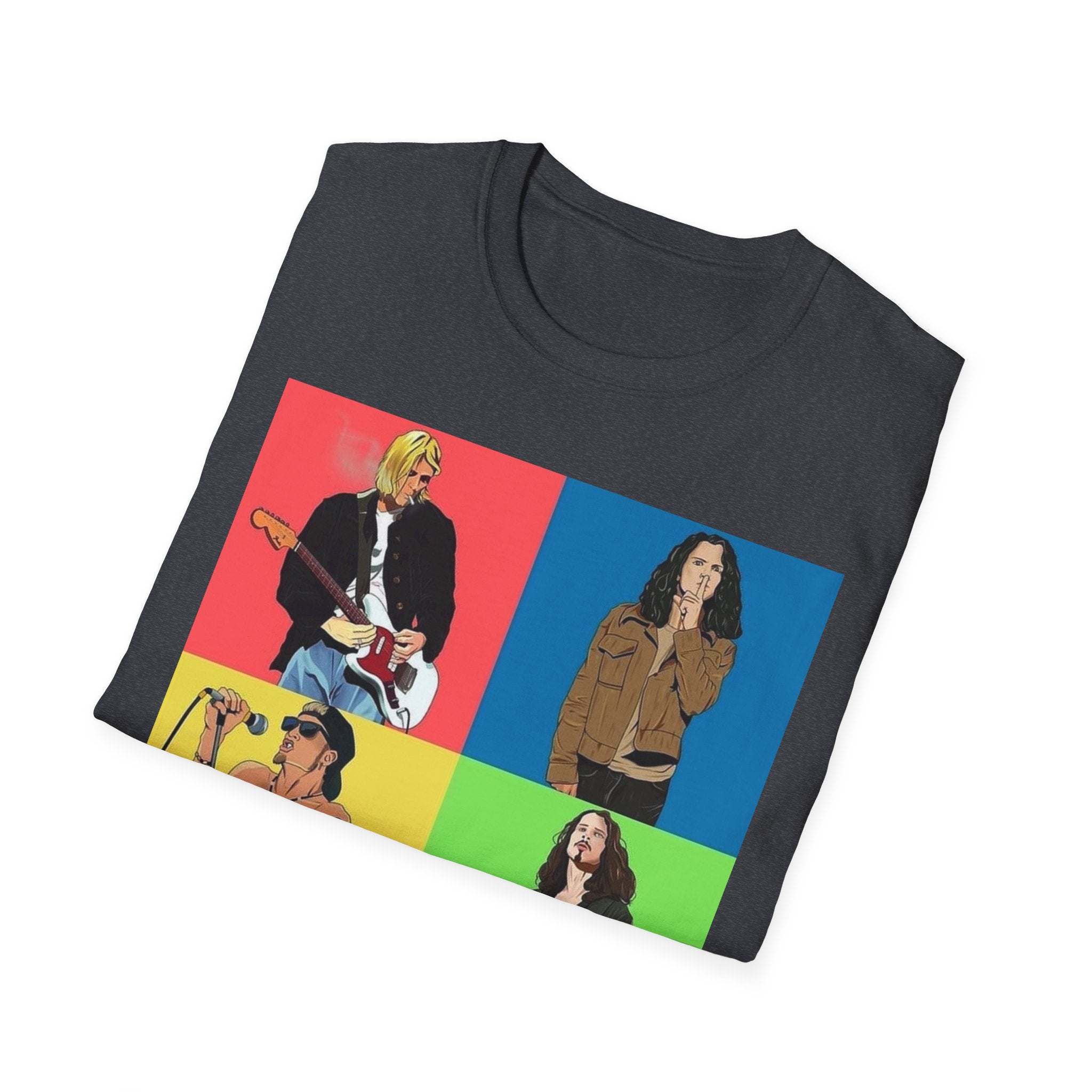 Grunge Music Music Logo T-Shirt