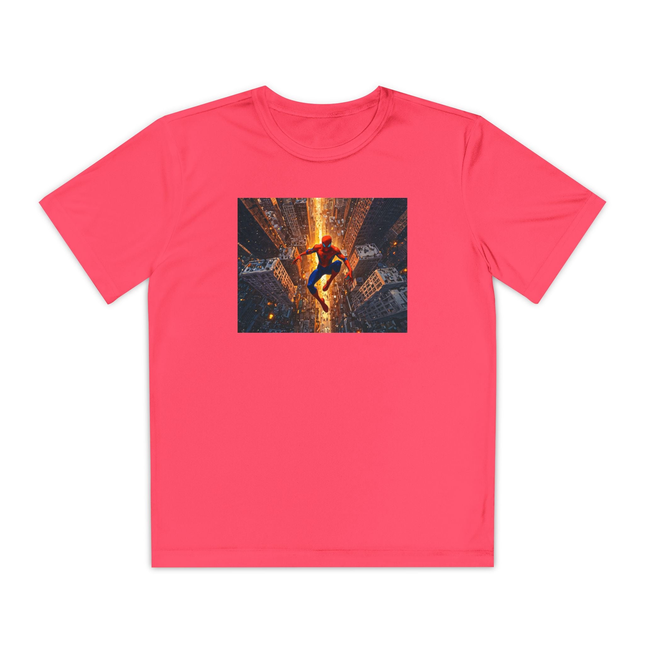 Spiderman Superhero Marvel Youth T-Shirt, Kids Shirt, Comic Book Fan Gift, Superhero Birthday Party, Children's Apparel