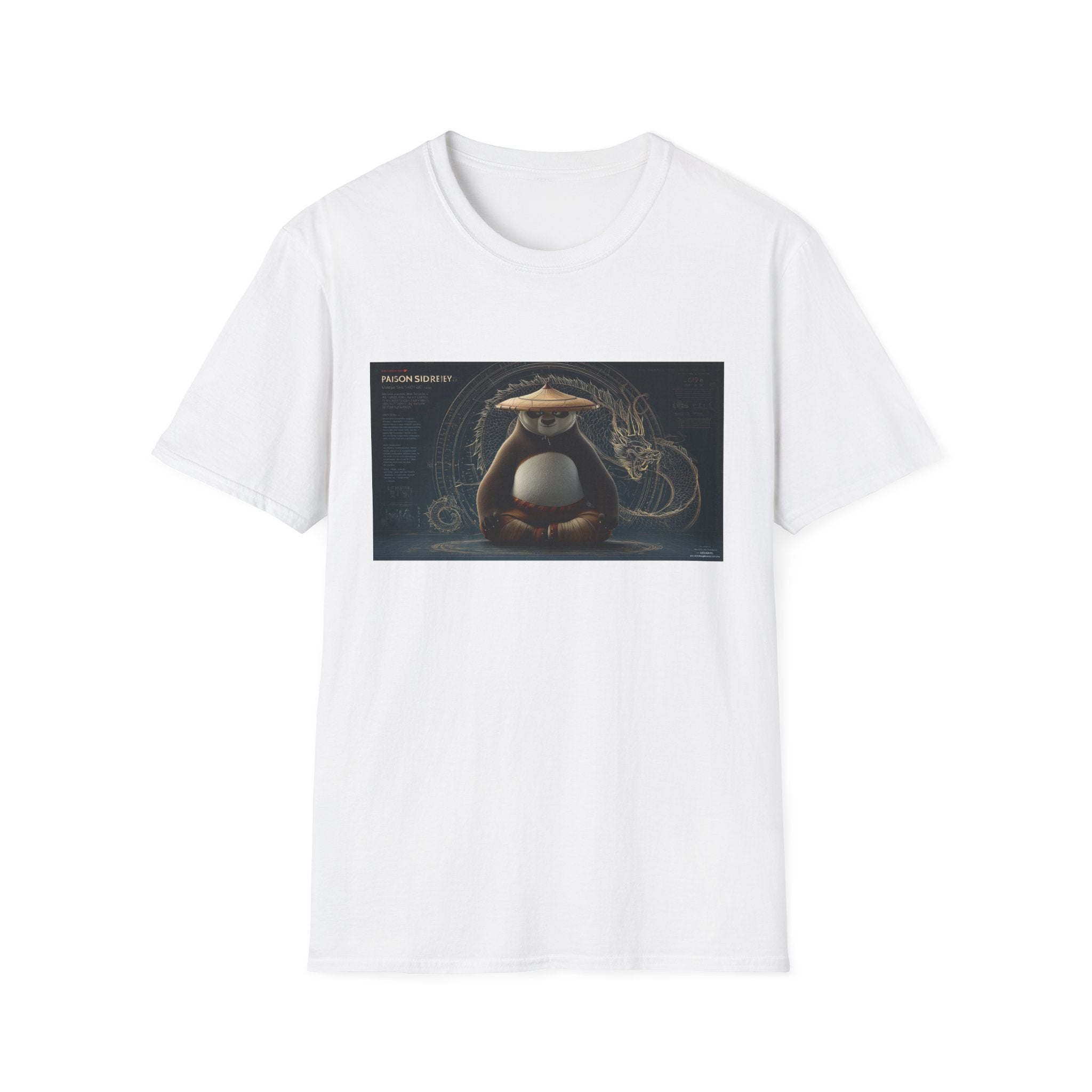 Kung Fu Panda Unisex Softstyle T-Shirt, DreamWorks Animation Youth Competitor Tee, Graphic Tee, Movie Fan Gift, Cult Classic Shirt, Comfy