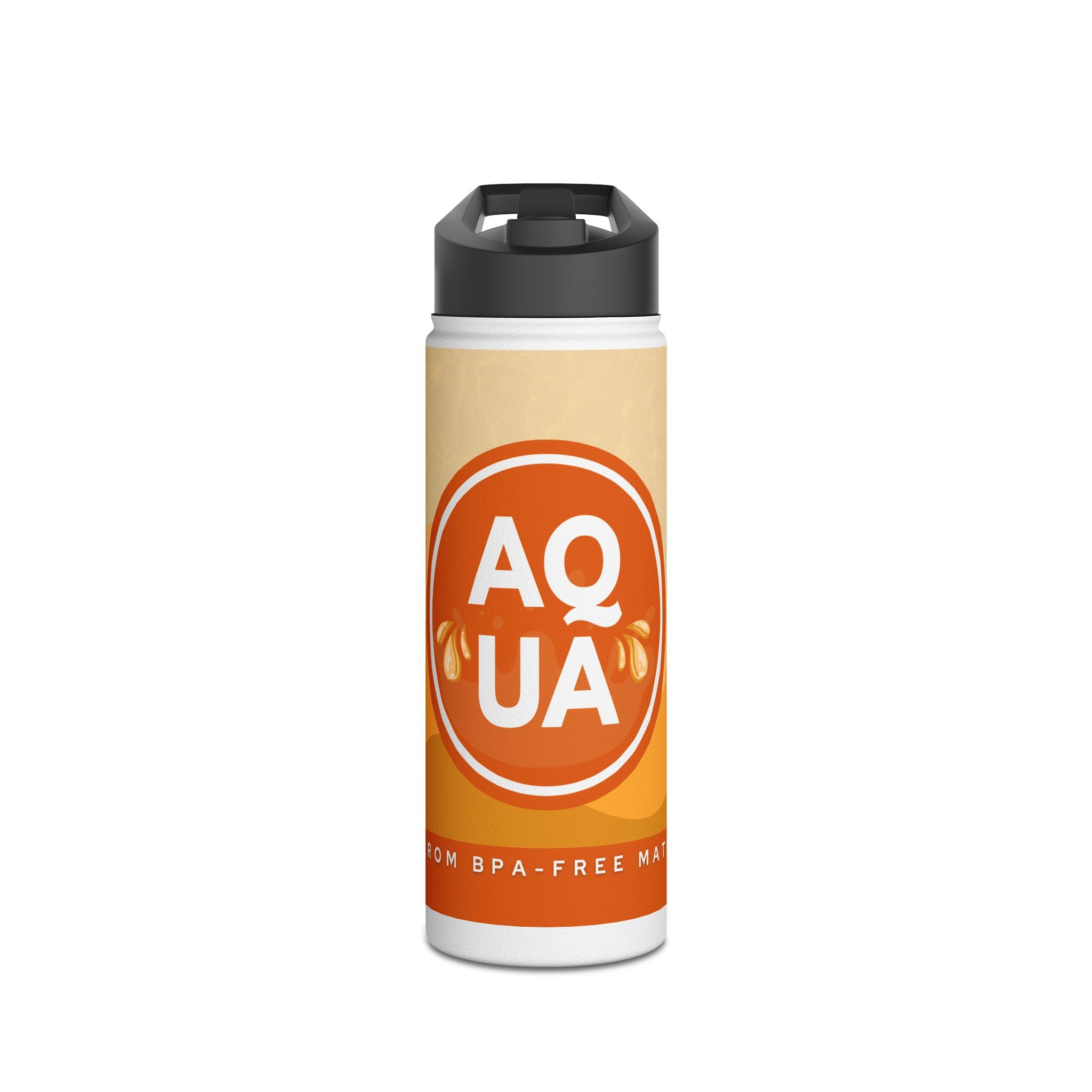 Aqua Stainless Steel Water Bottle, Eco-Friendly Hydration for Travel, Sports, Yoga, Gifts, Outdoor Adventures