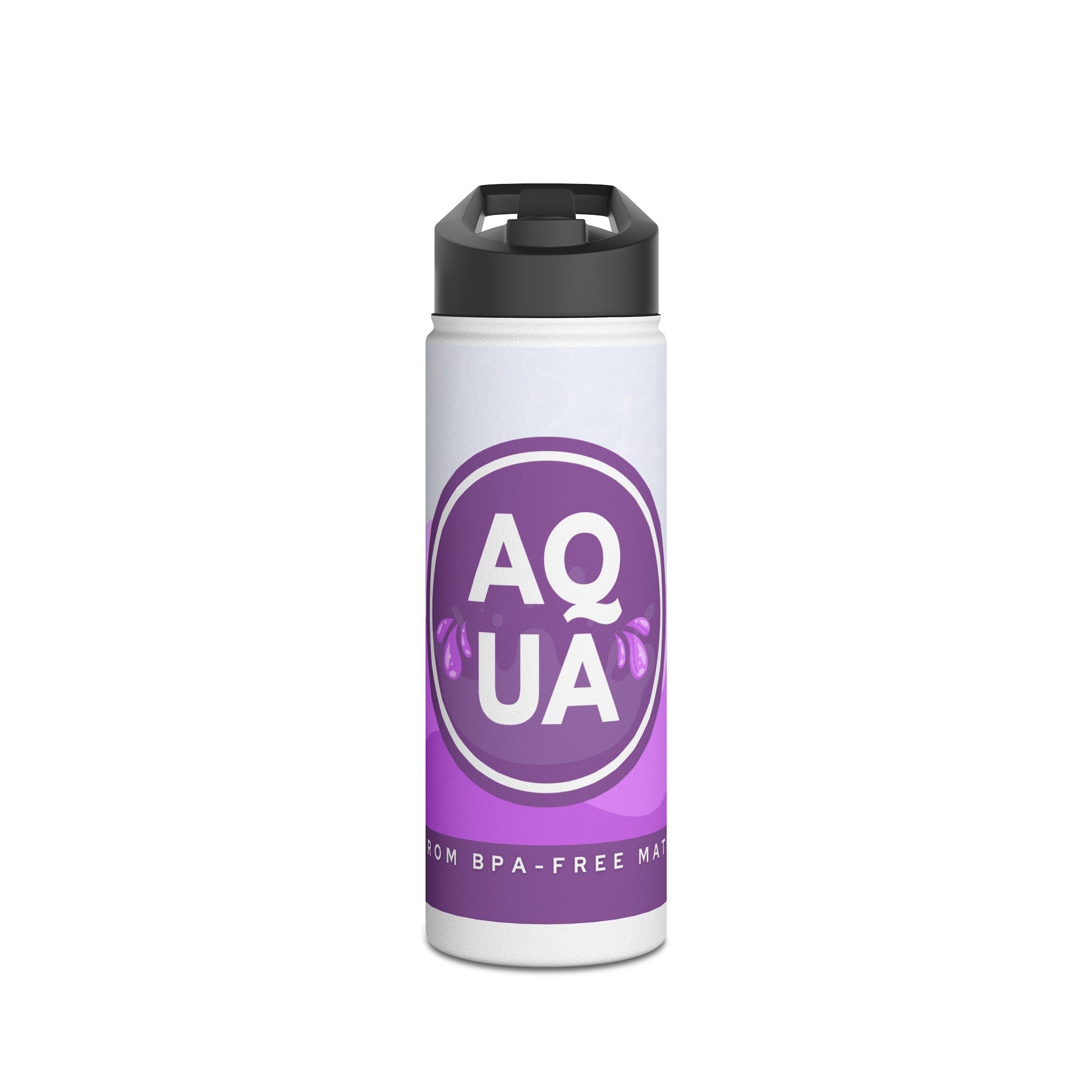 Aqua Stainless Steel Water Bottle, Eco-Friendly Hydration for Travel, Sports, Yoga, Gifts, Outdoor Adventures
