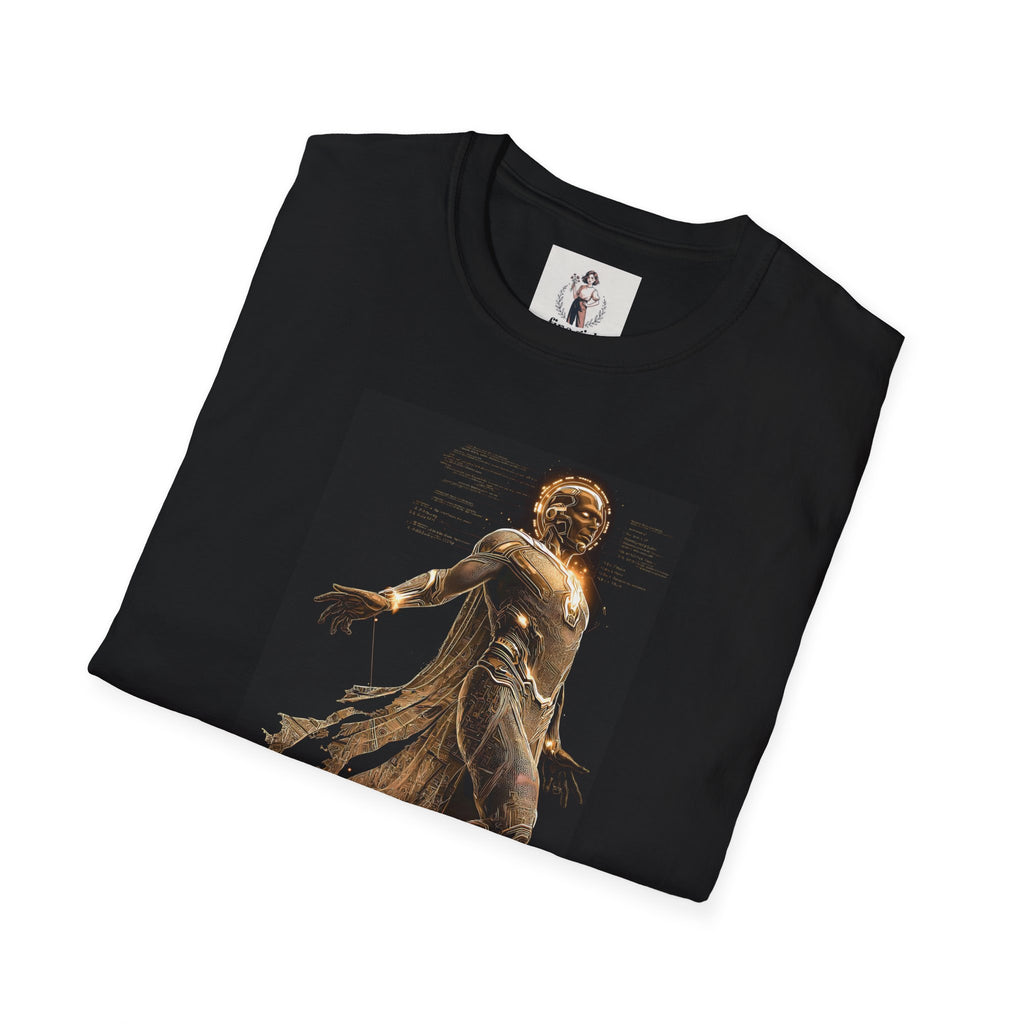 Vison Superhero Marvel Unisex Softstyle T-Shirt, Comic Book Tee, Geeky Clothing, Cosplay Costume Top