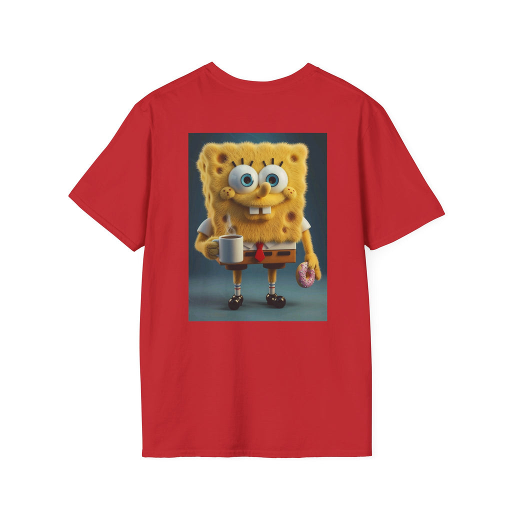 SpongeBob SquarePants Kids T-Shirt, Mr Krabs Squidward Patrick Star Youth Tee, Nickelodeon Children's TV Shirt, Unisex Softstyle