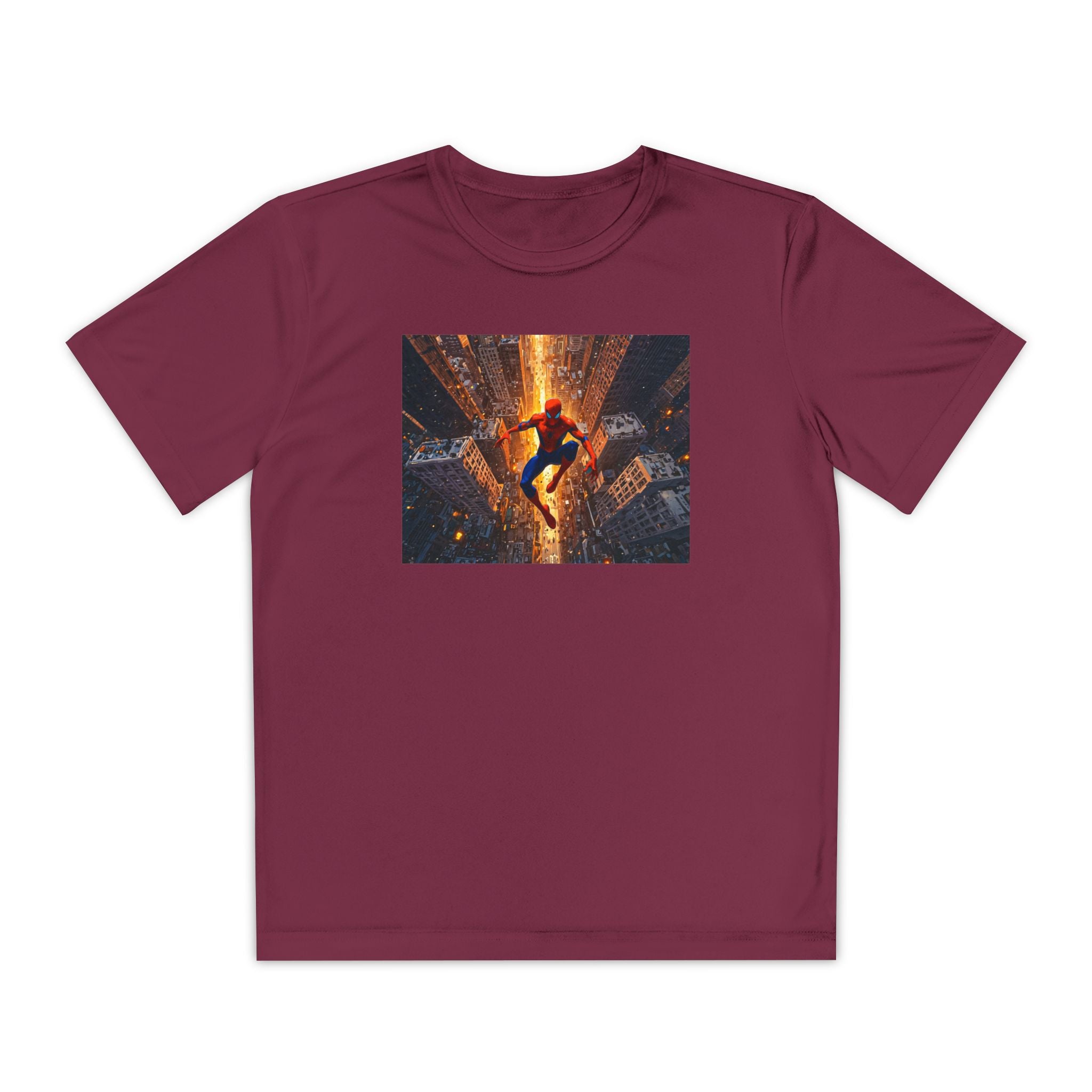 Spiderman Superhero Marvel Youth T-Shirt, Kids Shirt, Comic Book Fan Gift, Superhero Birthday Party, Children's Apparel