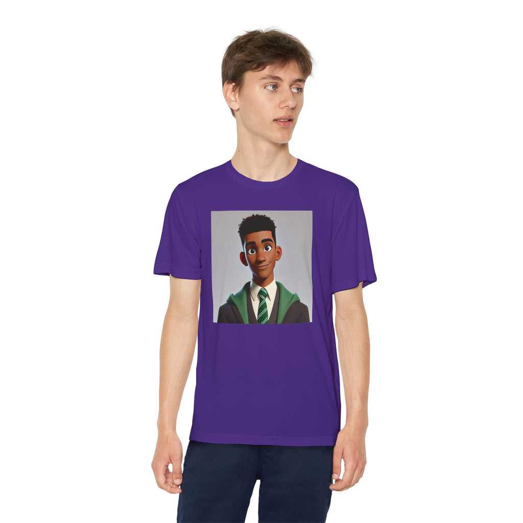 Youth Competitor Tee - Harry Potter, Wizard School Shirt, Magical Kids Top, Hogwarts Fan Gift, Sorcerer's Stone T-Shirt