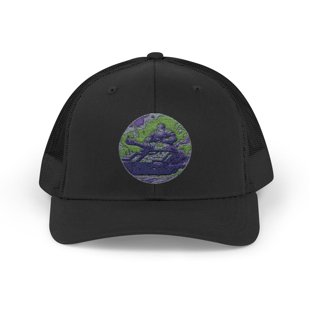 Santa Claus On A Tank Christmas Patriotic, Trucker Cap, Patriotic hat, Truckers Hat, Patriotic Accessories