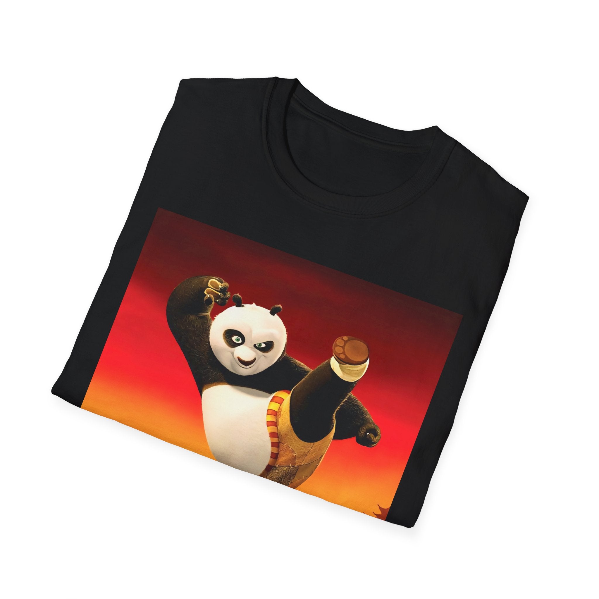 Kung Fu Panda Unisex Softstyle T-Shirt, DreamWorks Animation Youth Competitor Tee, Graphic Tee, Movie Fan Gift, Cult Classic Shirt, Comfy