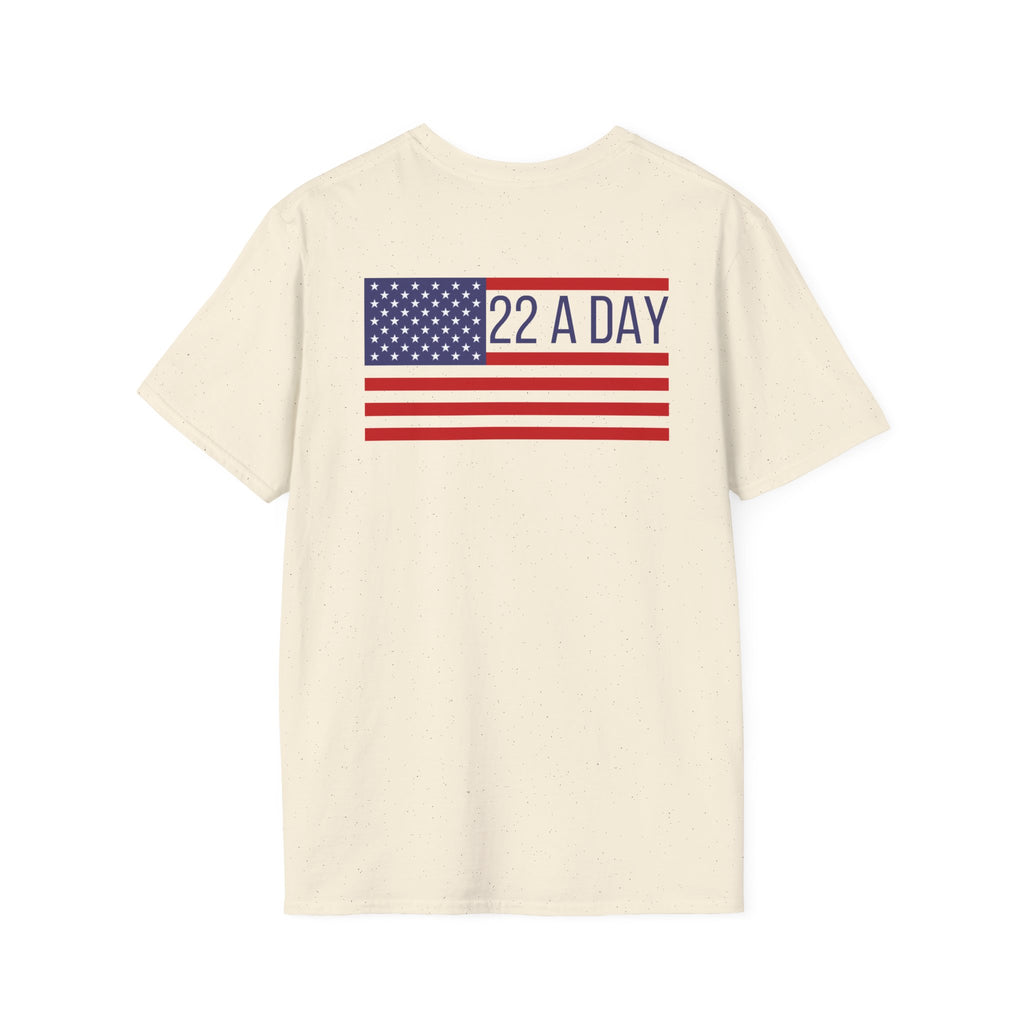 22 A Day Patriotic Tshirt, American Flag Tee, 4th of July Shirt, USA Independence Day Top, Patriotic Graphic Tee, Unisex Patriotic