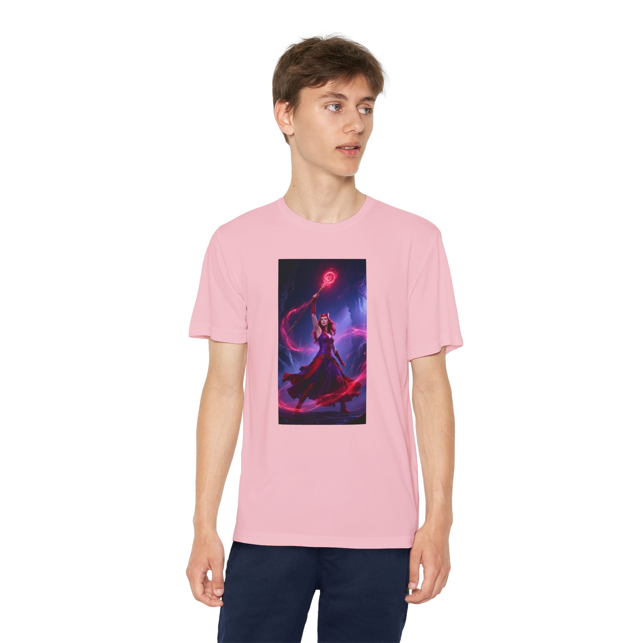 Superhero Youth T-Shirt Sports Graphic Tee, Cool Athletic Shirt for Kids