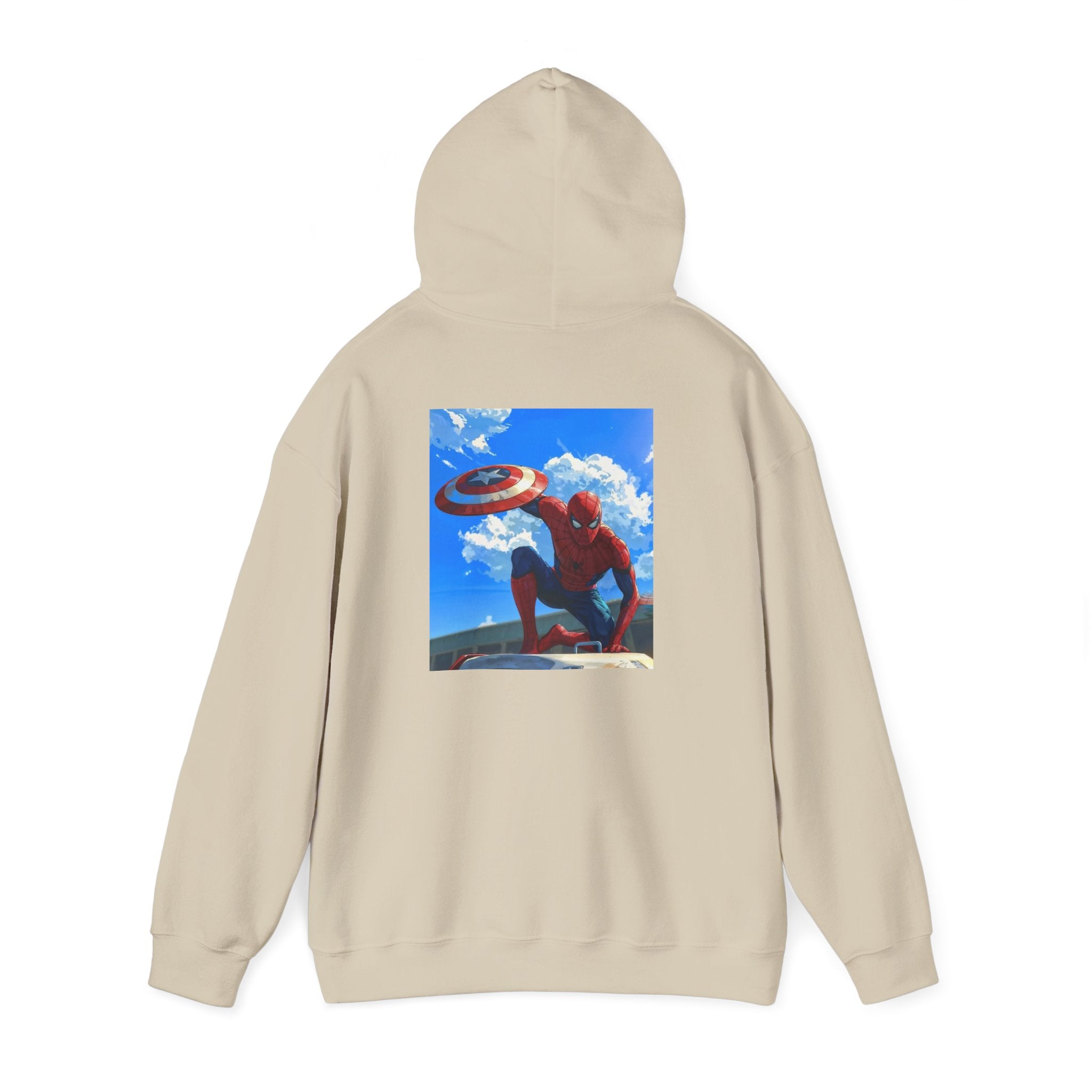 Hooded Sweatshirt - Spiderman Design