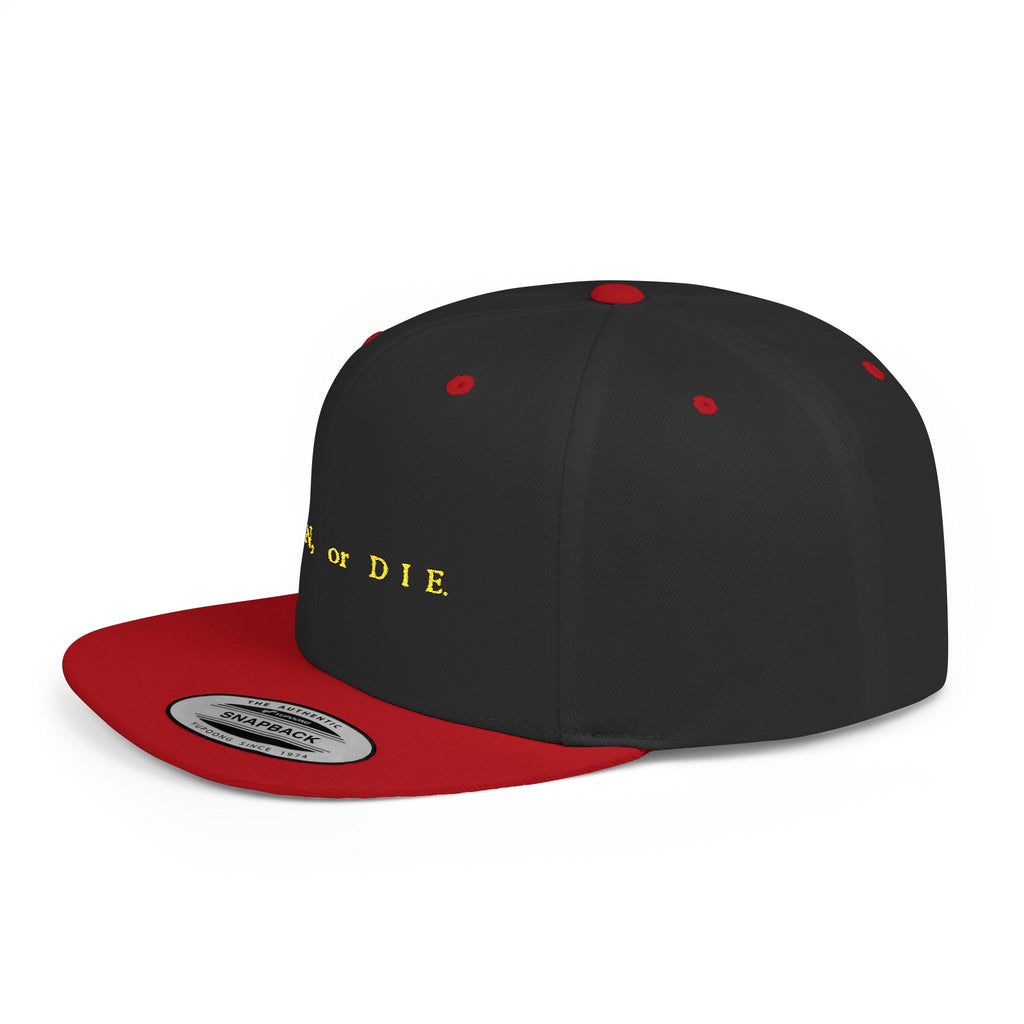Join Or Die ~ Stylish Flat Bill Snapback Hat