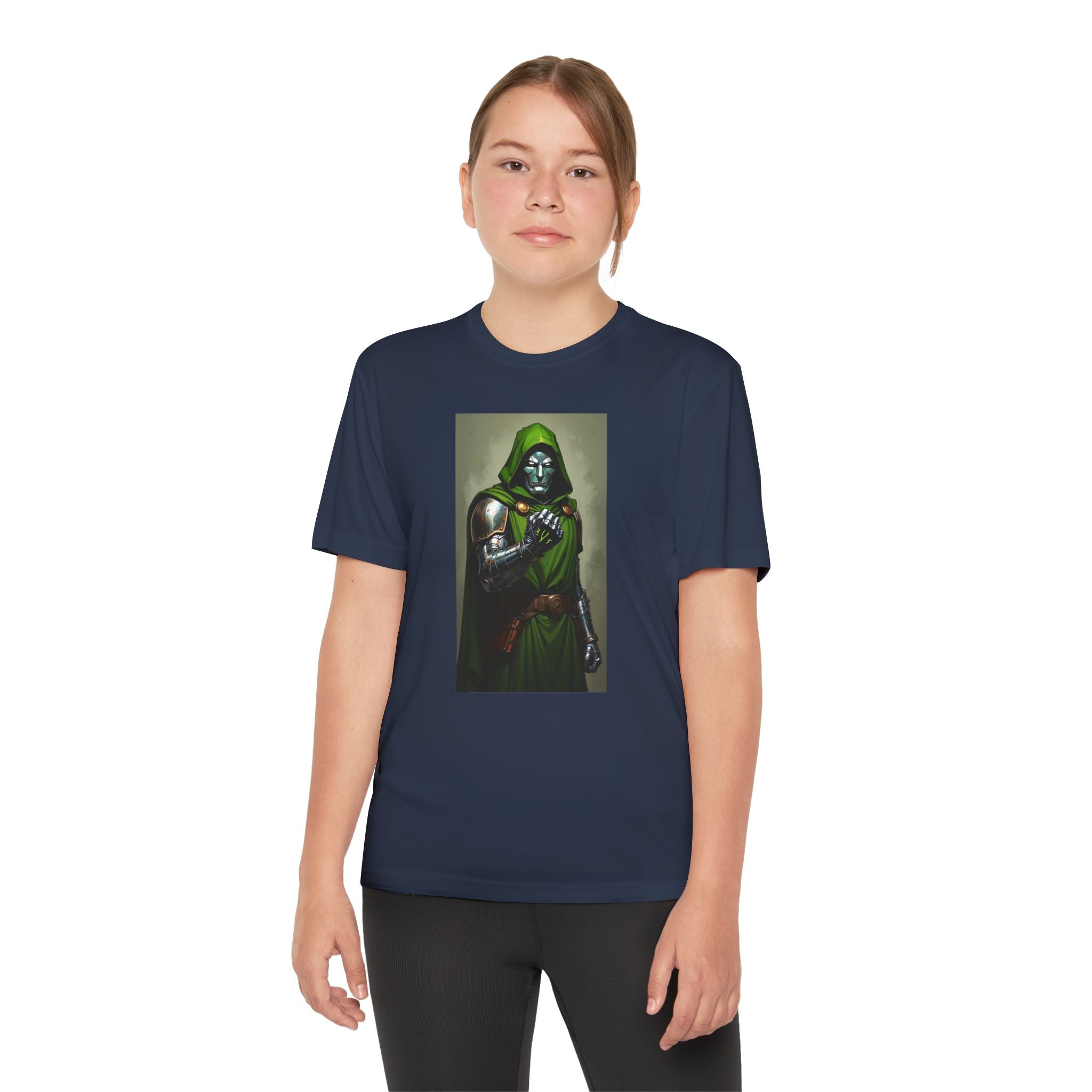 Dr Doom Superhero Marvel Patriotic, Kids Graphic T-Shirt, Boys Hero Top, Girls Comic Book Clothing, Birthday