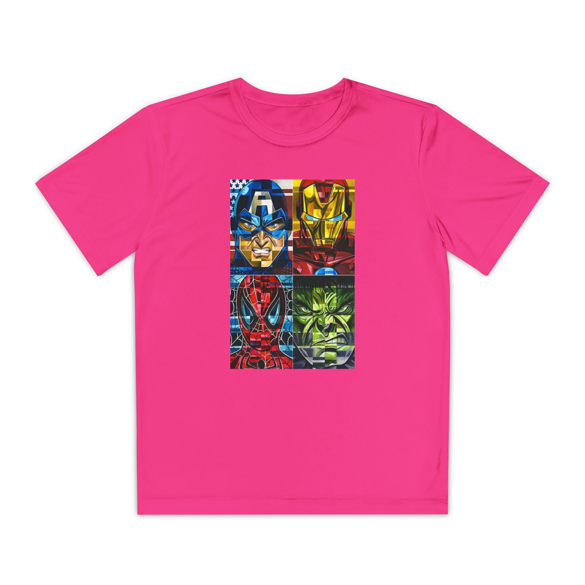 Advengers Youth T-Shirt Sports Graphic Tee, Cool Athletic Shirt for Kids, Perfect for Sports Events, Team Spirit