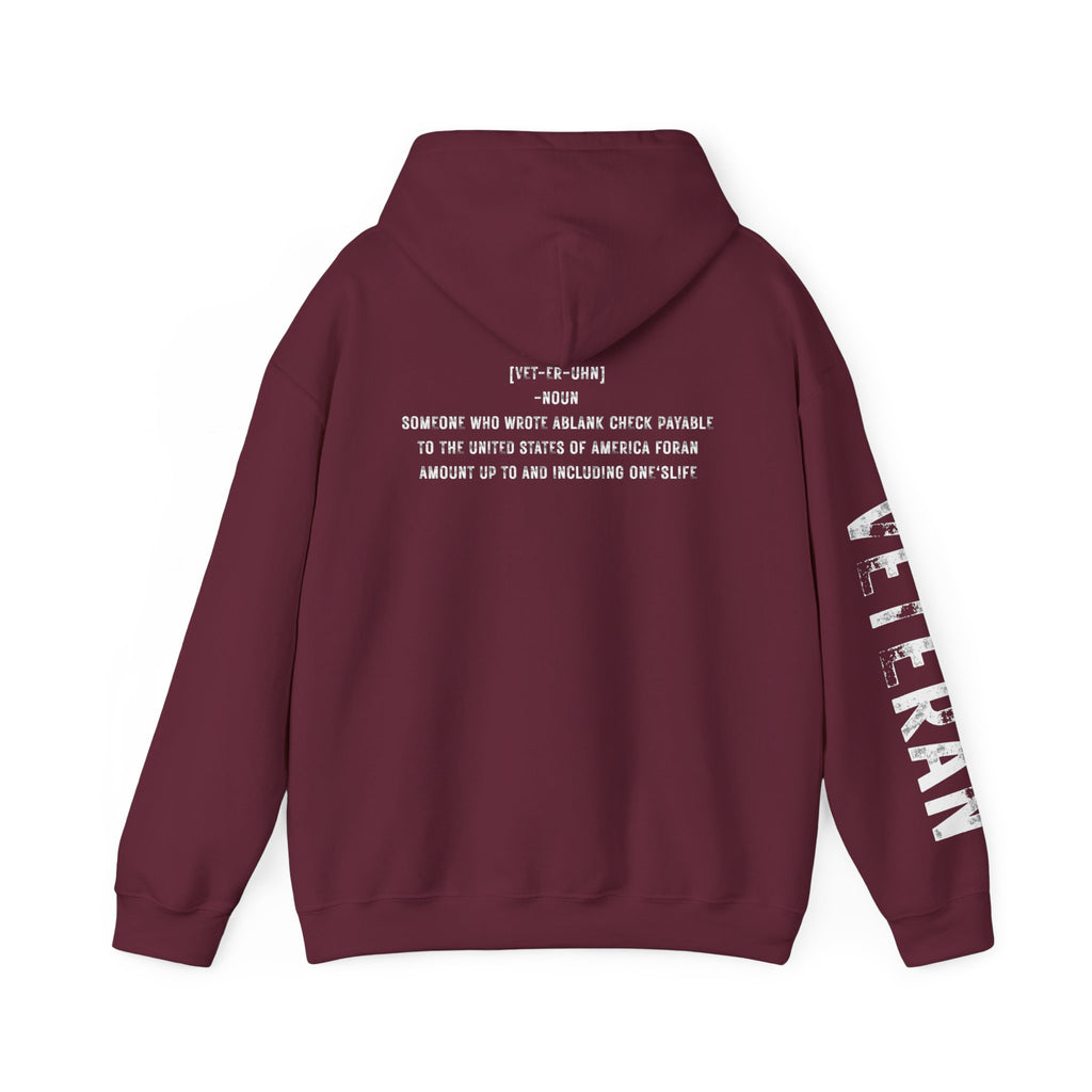 Veteran Patriotic Hoodie ~ Rebel Spirit Unisex Hoodie
