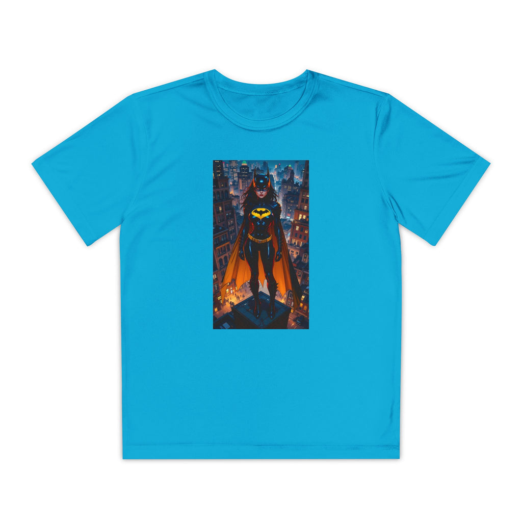 Copy of Superhero Youth T-Shirt Sports Graphic Tee, Cool Athletic Shirt for Kids