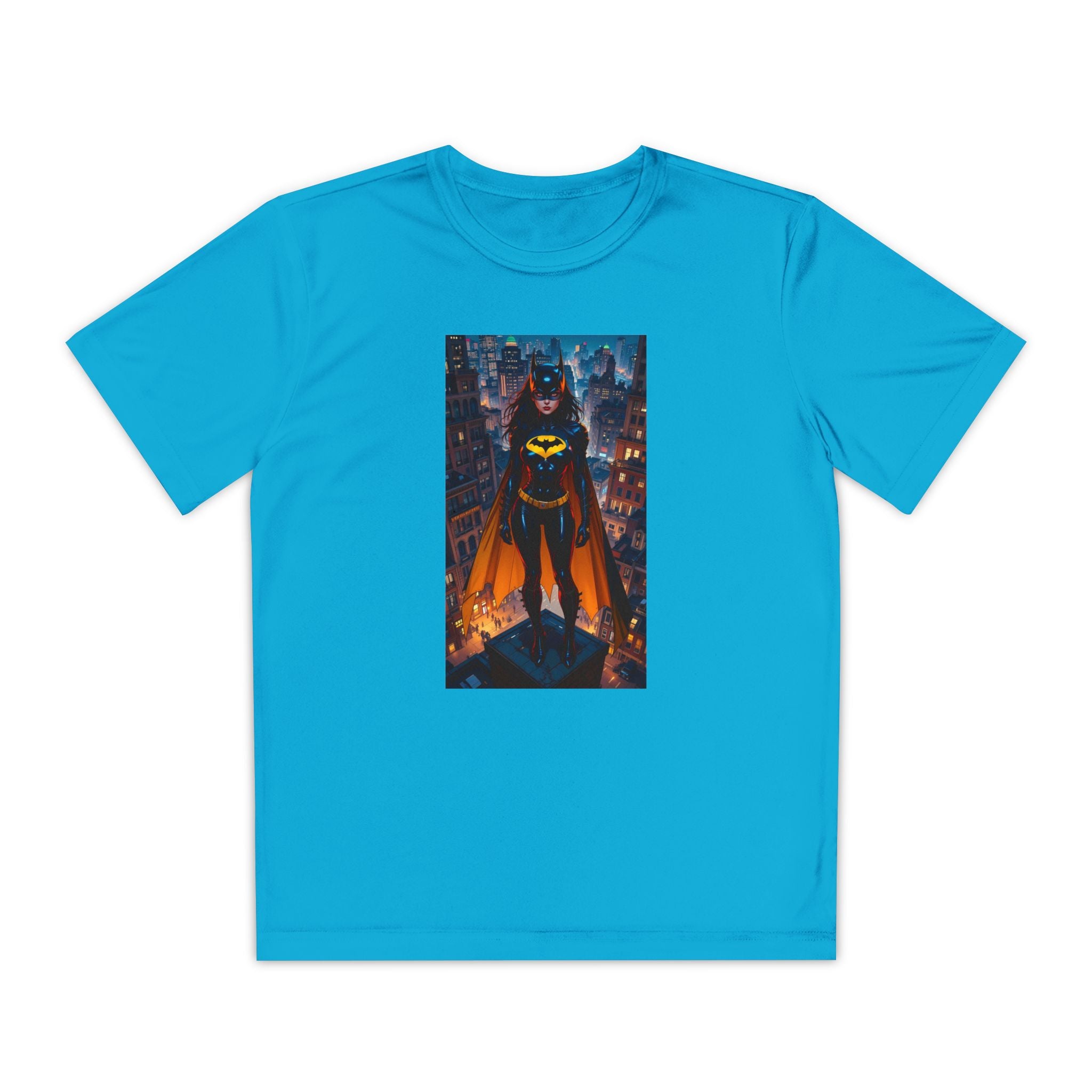 Copy of Superhero Youth T-Shirt Sports Graphic Tee, Cool Athletic Shirt for Kids