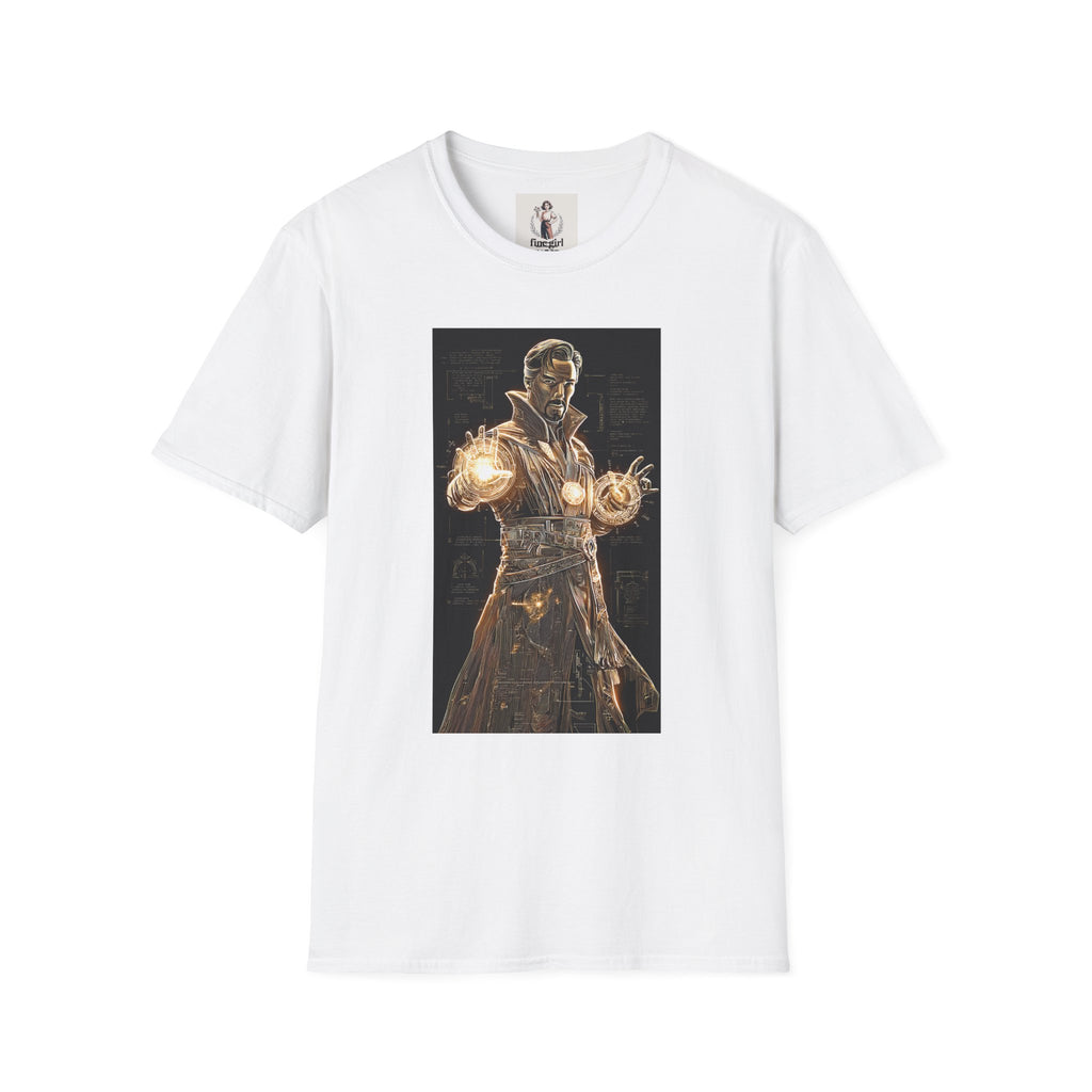 Dr Strange Superhero Marvel Unisex Softstyle T-Shirt, Comic Book Tee, Geeky Clothing, Cosplay Costume Top