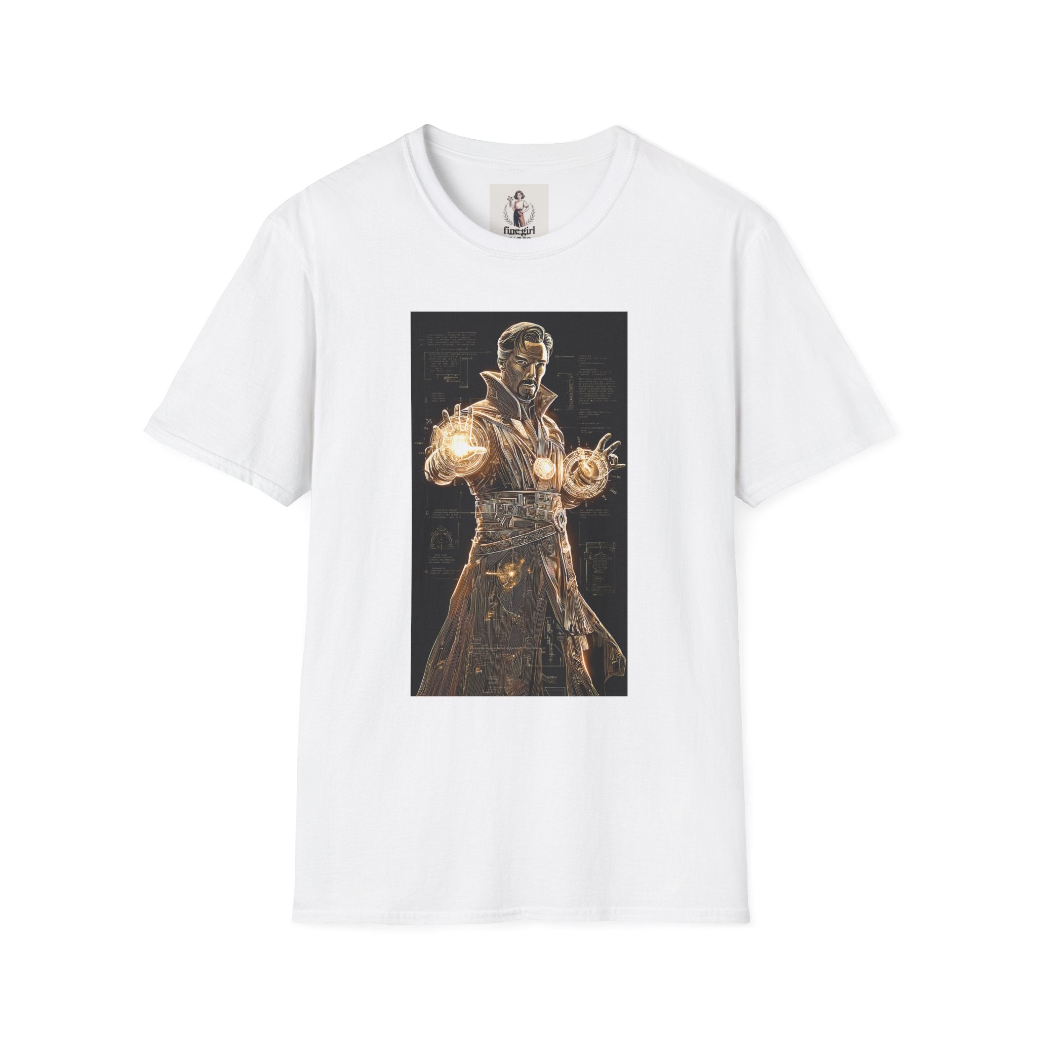 Dr Strange Superhero Marvel Unisex Softstyle T-Shirt, Comic Book Tee, Geeky Clothing, Cosplay Costume Top
