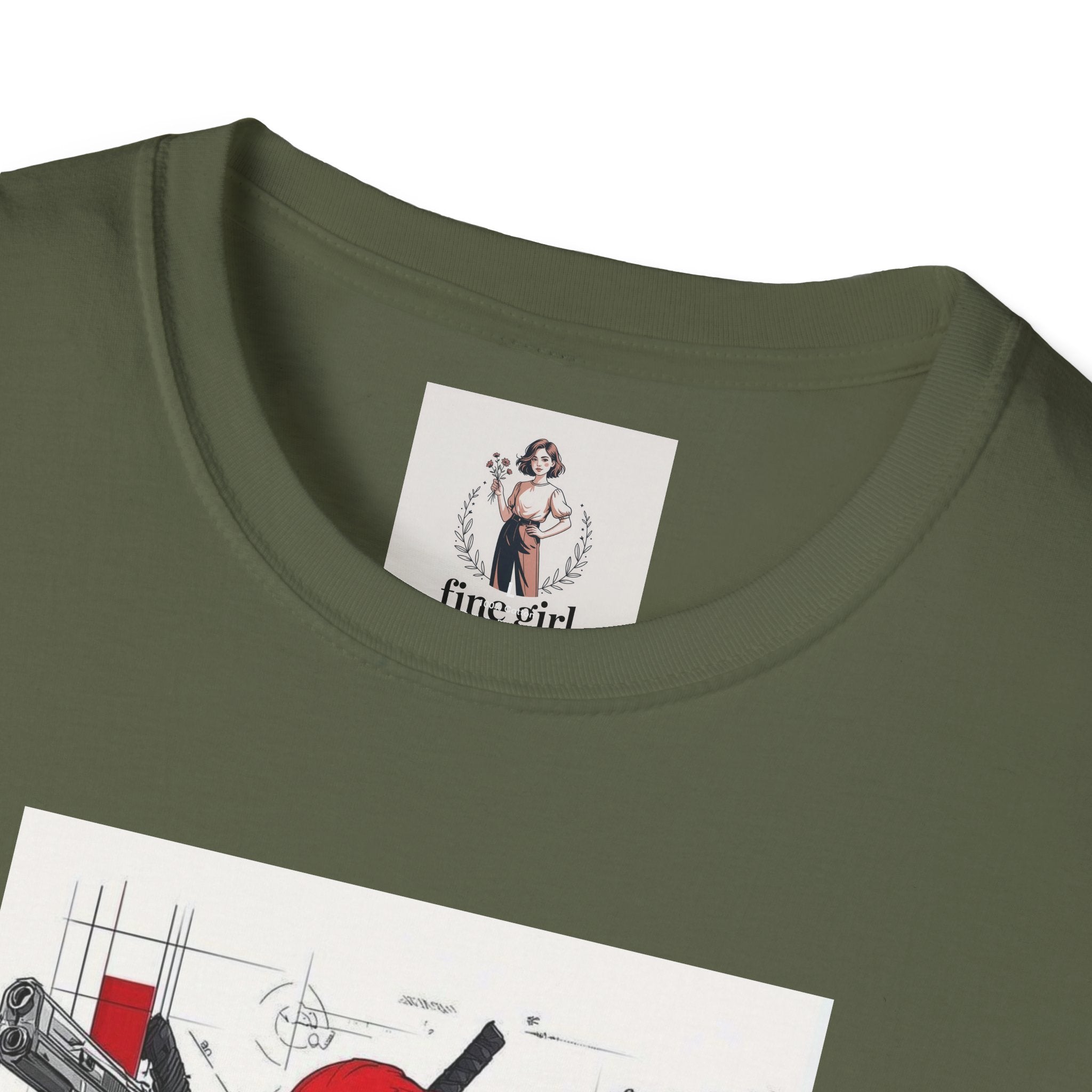 Deadpool Hero Unisex Softstyle T-Shirt